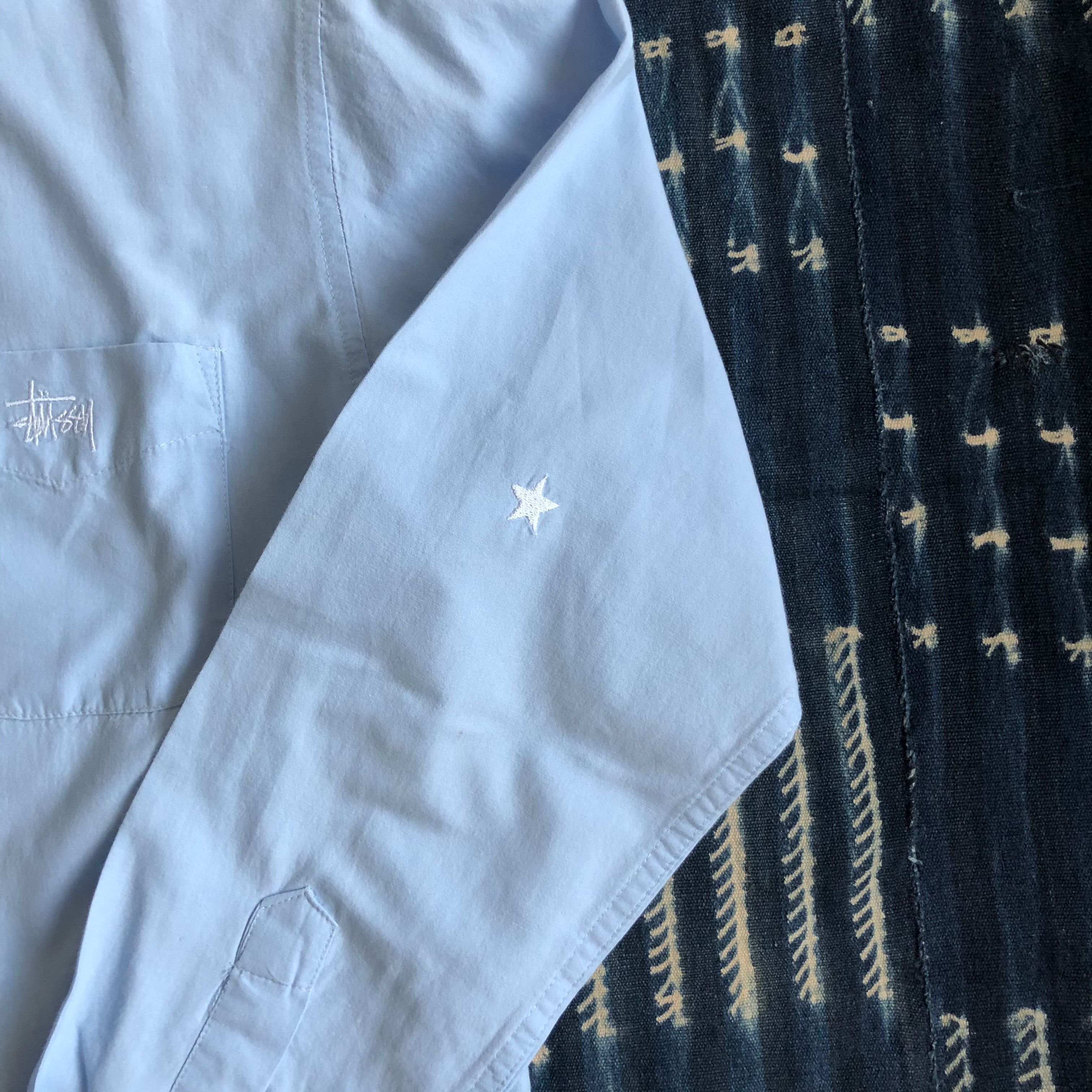 VINTAGE STUSSY DENIM S/S SHIRT