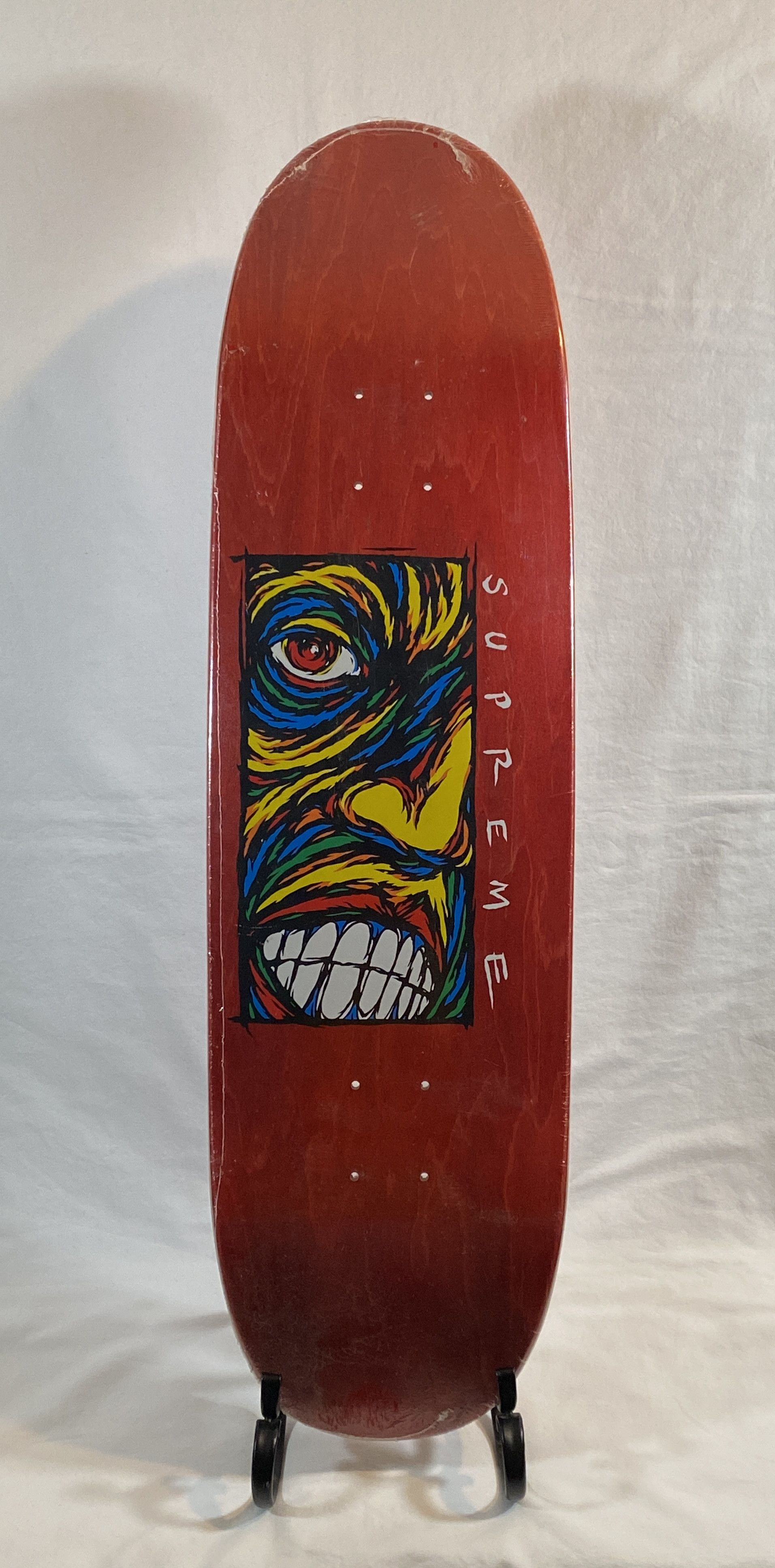 Supreme Distorted Logo Skateboard (SS20) - $50