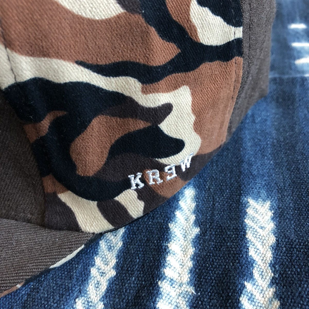 Vintage Krew USA Skateboarding 6 Panel Cap Size ONE SIZE - 4 Thumbnail