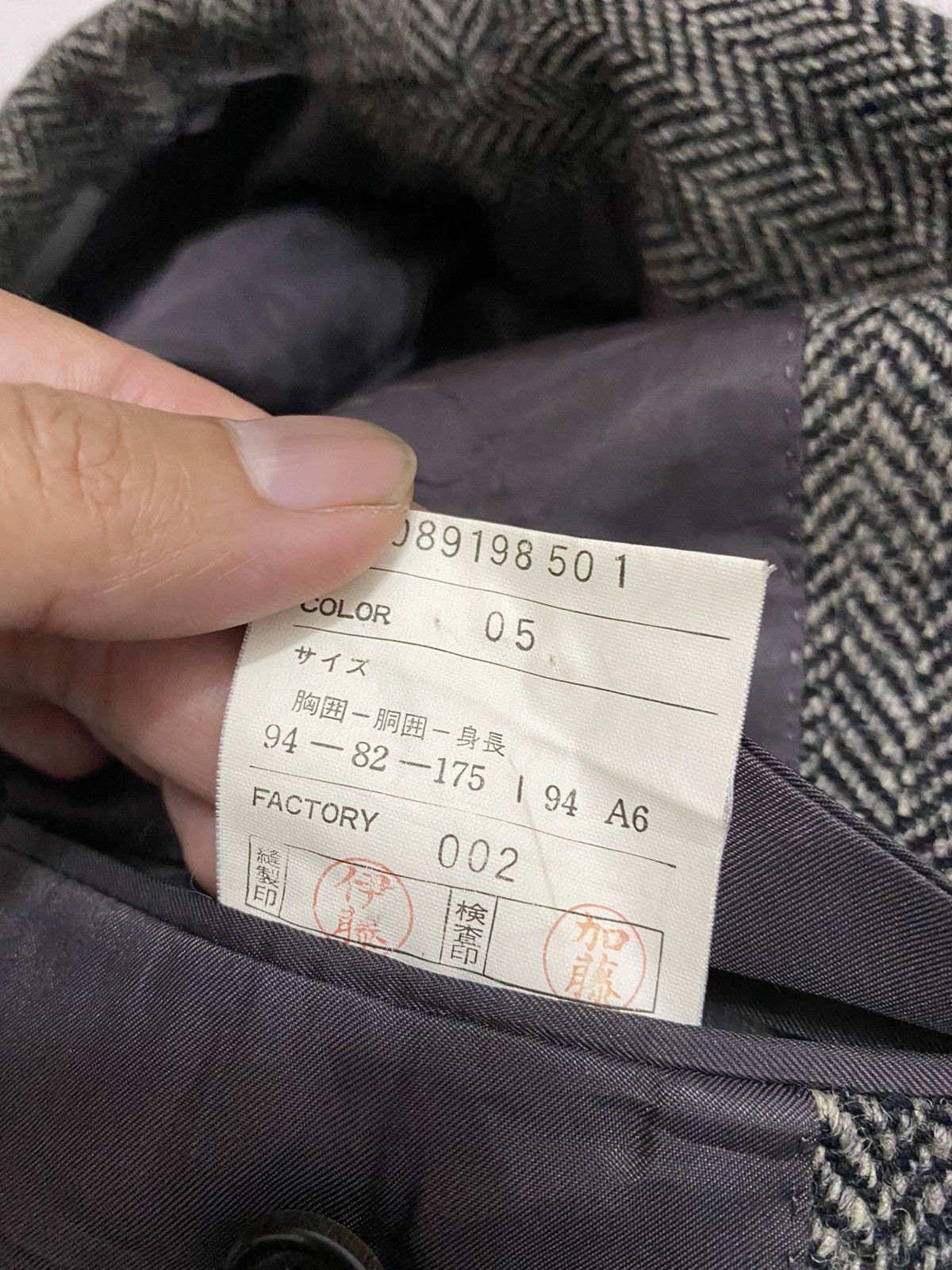 Harris Tweed × Vintage Vintage Harris Tweed Pure Wool Blazer Size US M / EU 48-50 / 2 - 10 Thumbnail