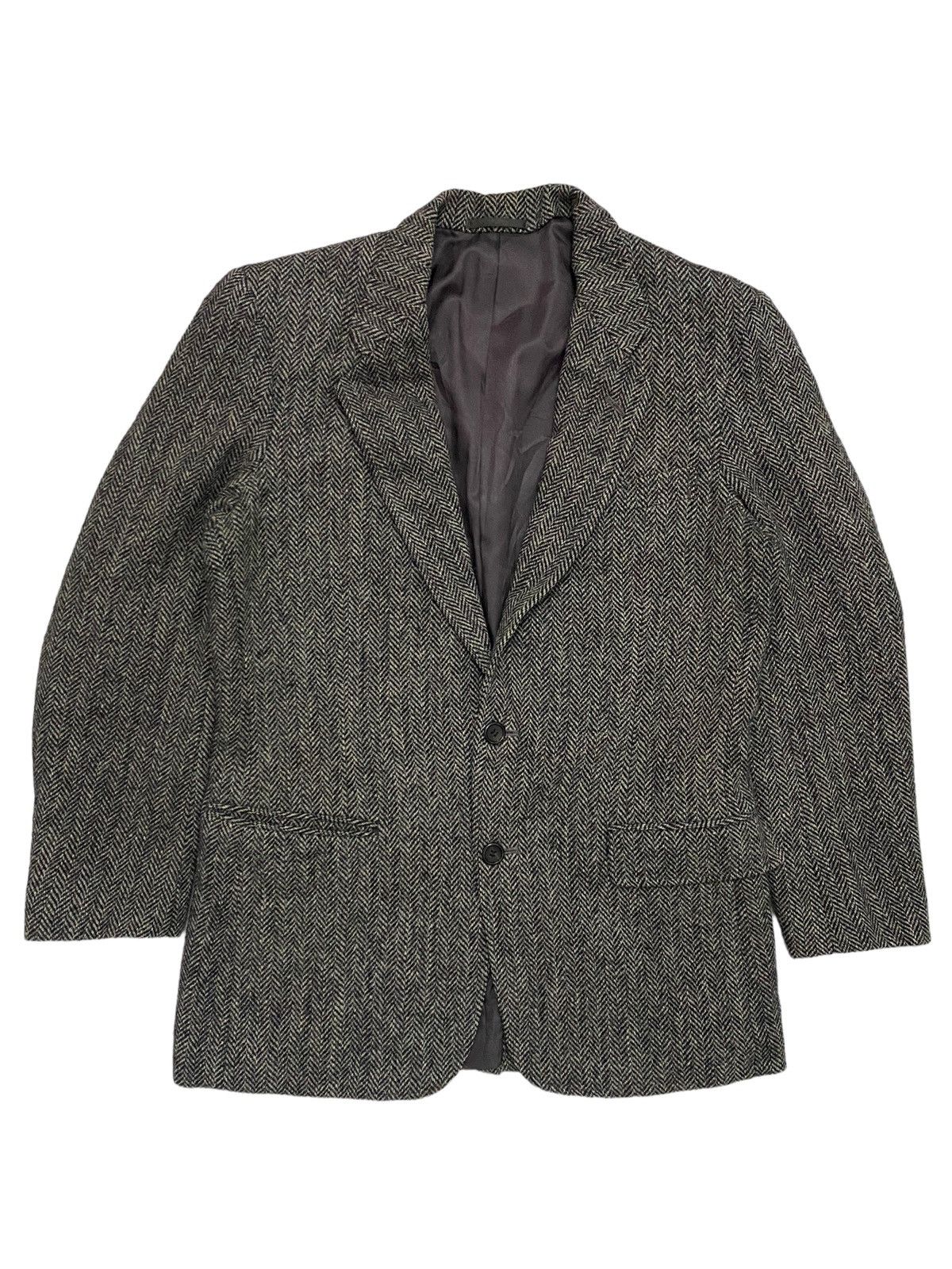 Harris Tweed × Vintage Vintage Harris Tweed Pure Wool Blazer Size US M / EU 48-50 / 2 - 1 Thumbnail