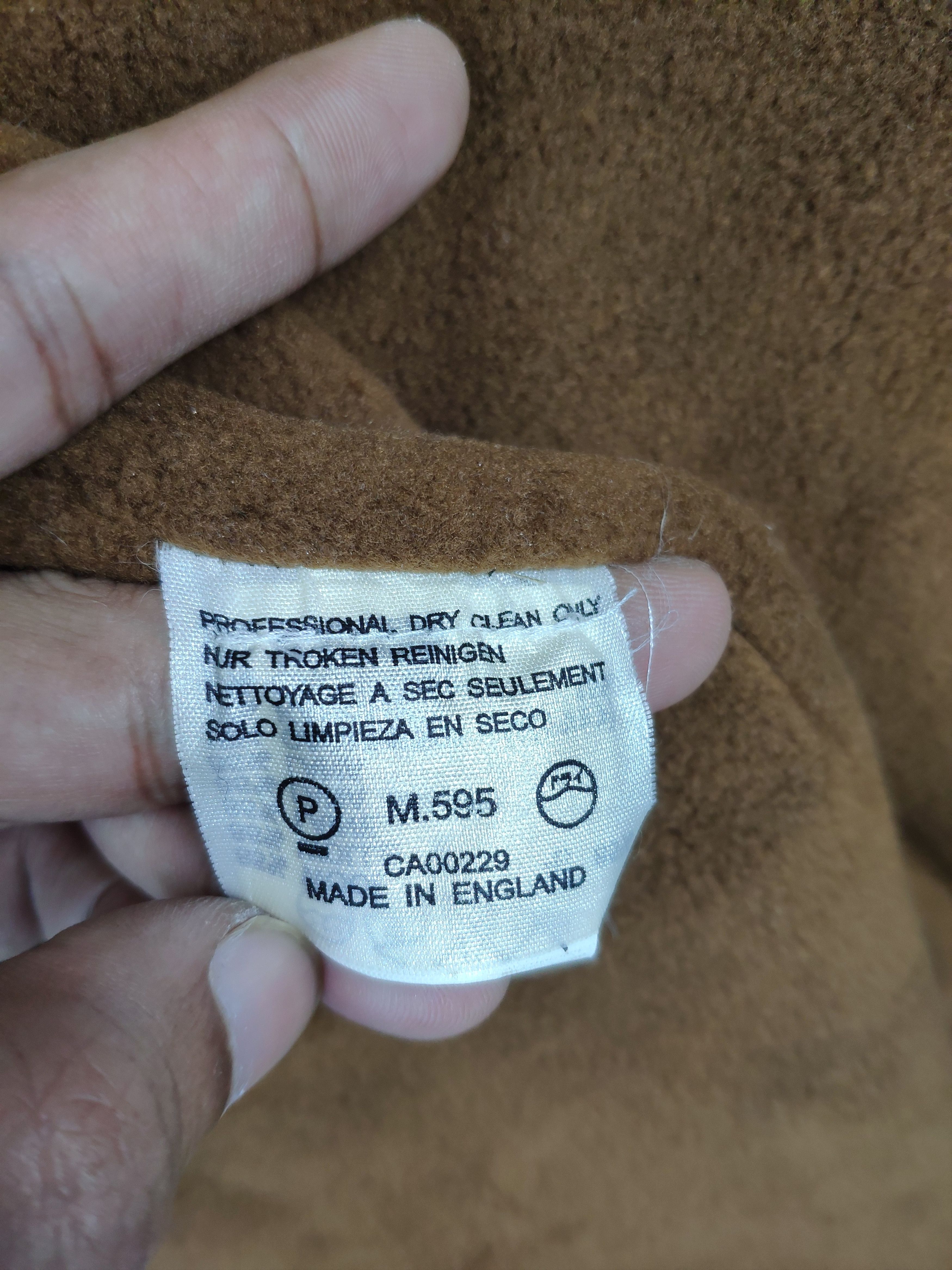 Aquascutum Vintage 1990s Aquascutum Wool Cashmere Hoodie Long Coat Size US S / EU 44-46 / 1 - 4 Thumbnail