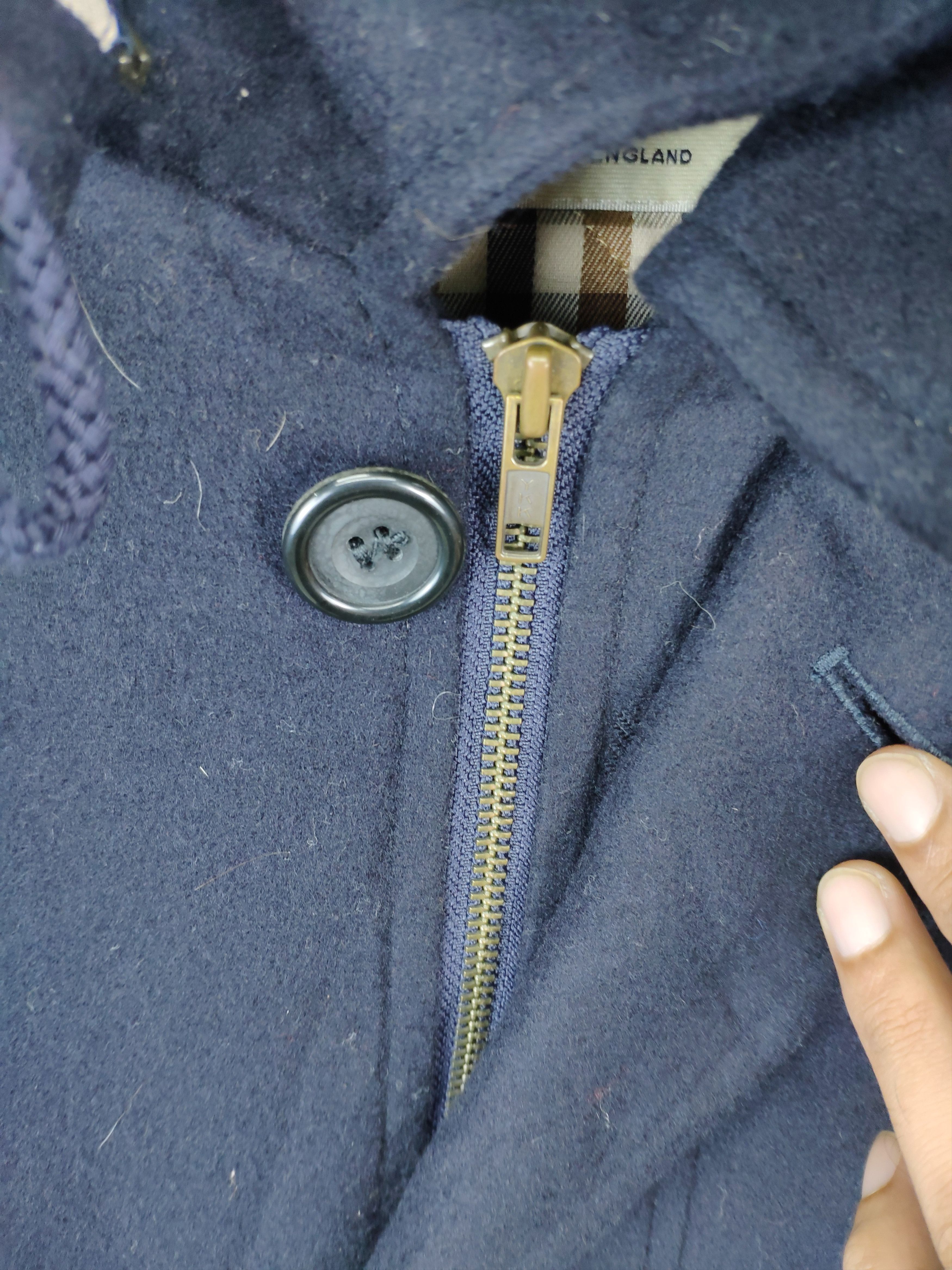 Aquascutum Vintage 1990s Aquascutum Wool Cashmere Hoodie Long Coat Size US S / EU 44-46 / 1 - 14 Thumbnail