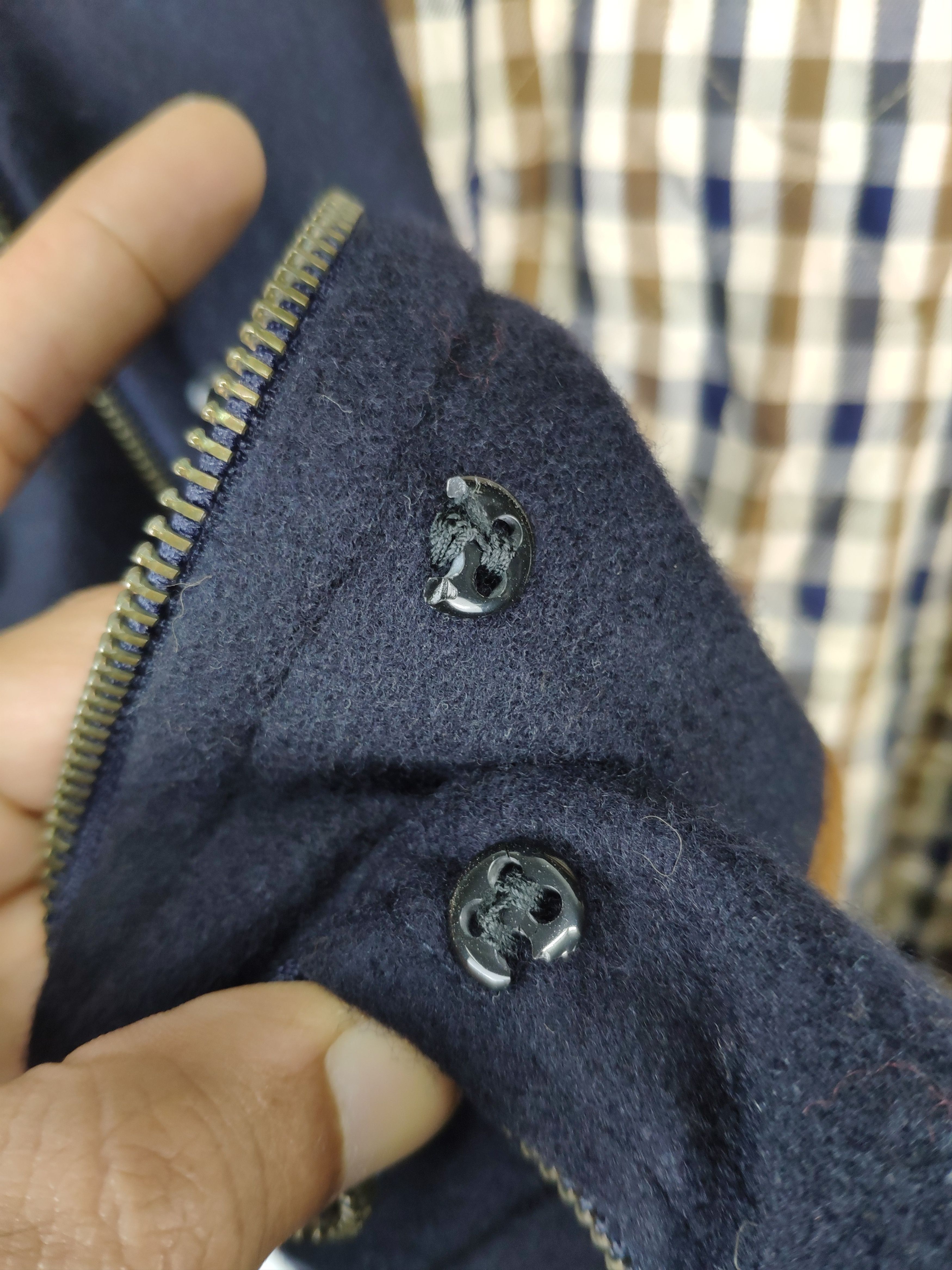 Aquascutum Vintage 1990s Aquascutum Wool Cashmere Hoodie Long Coat Size US S / EU 44-46 / 1 - 18 Thumbnail