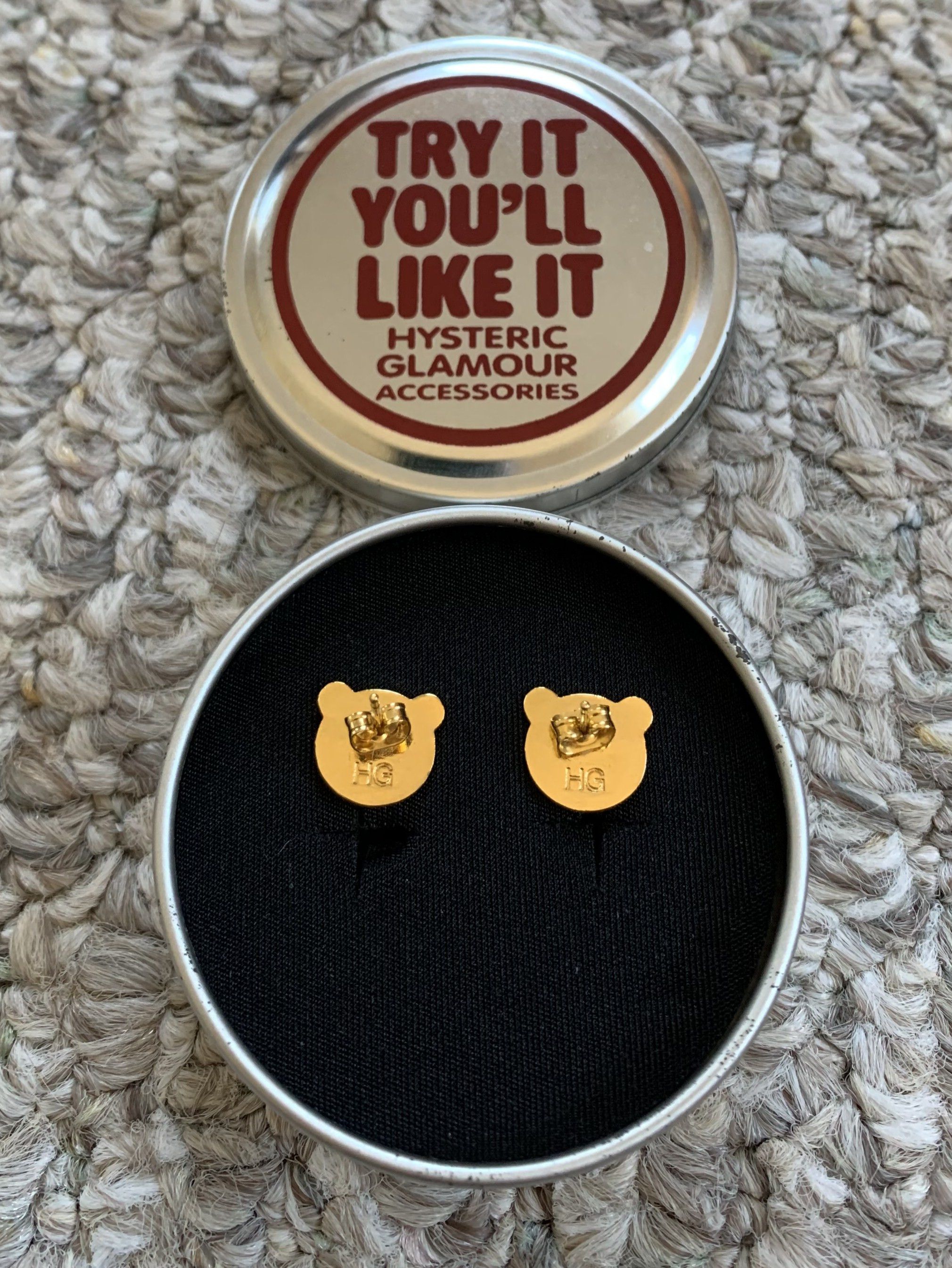 Hysteric Glamour Hysteric Glamour Happy Bear Earrings + Case Size ONE SIZE - 2 Thumbnail