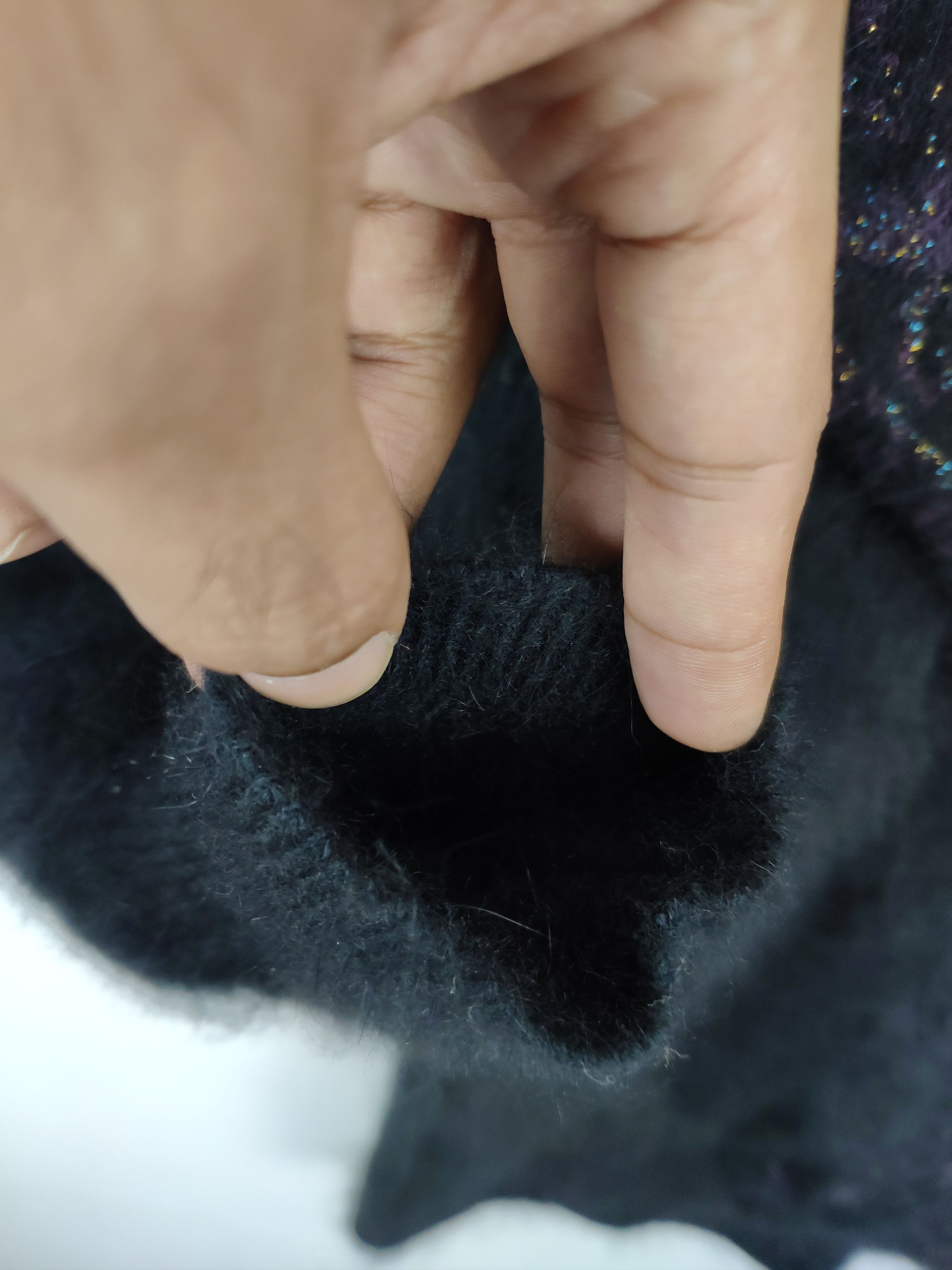 Japanese Brand Vintage Wool Mohair Shag Shaggy Cardigan Shawls Collar Size M / US 6-8 / IT 42-44 - 8 Thumbnail