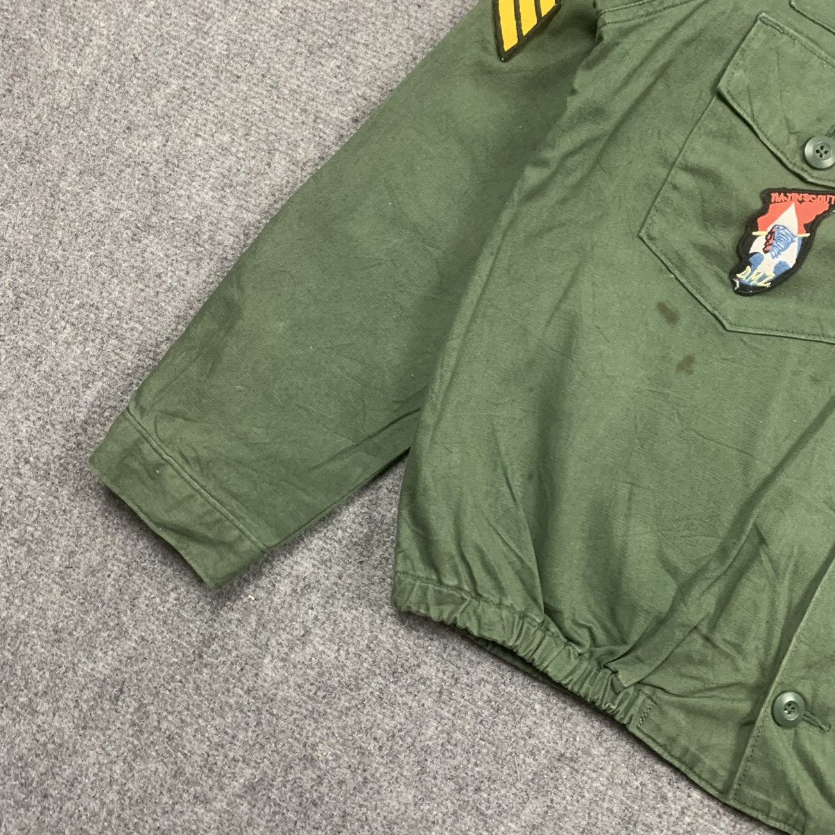 Vintage Avirex US Army Button Up Jacket