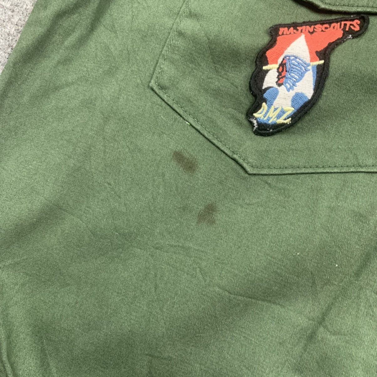 Vintage Avirex US Army Button Up Jacket