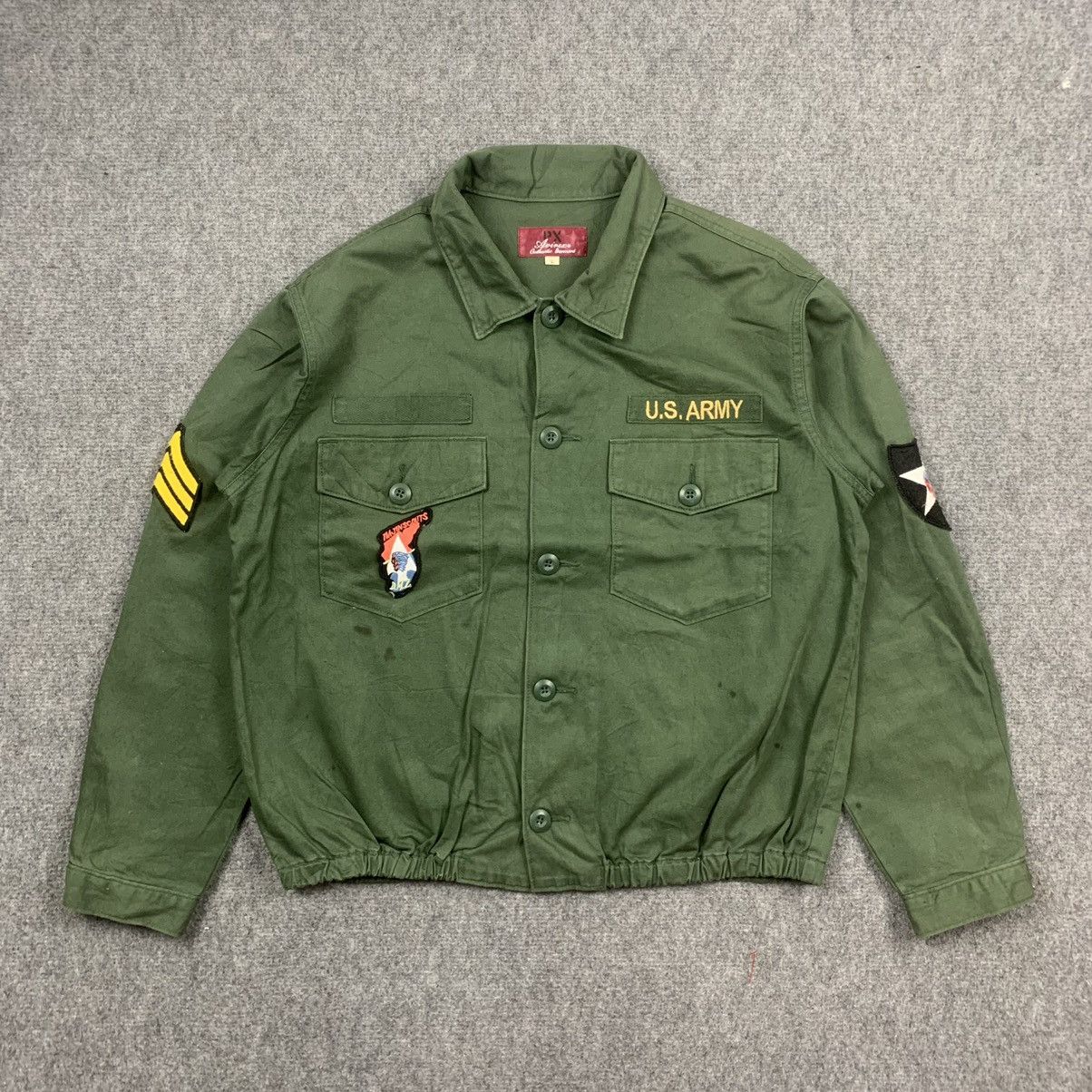 Vintage Avirex US Army Button Up Jacket