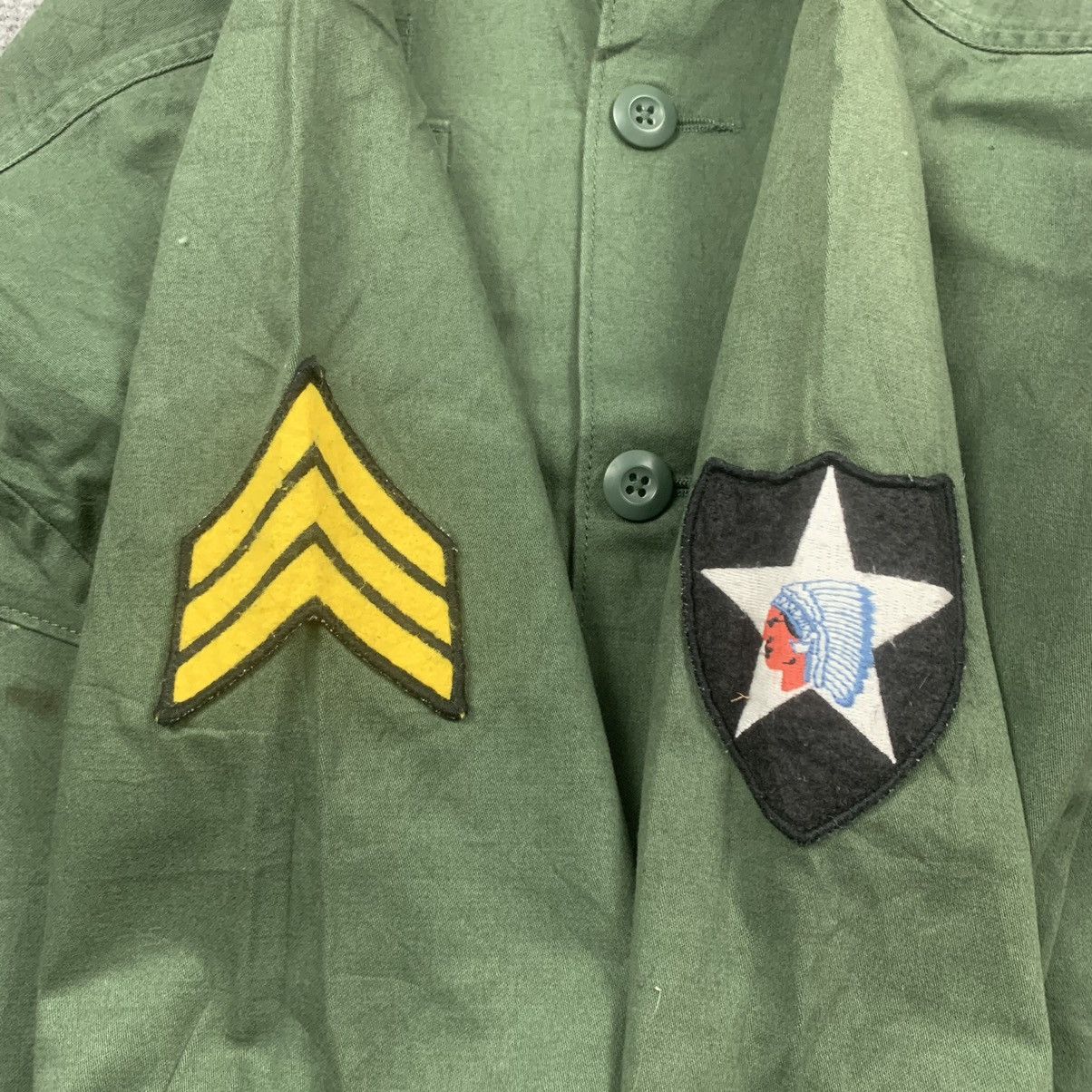 Vintage Avirex US Army Button Up Jacket