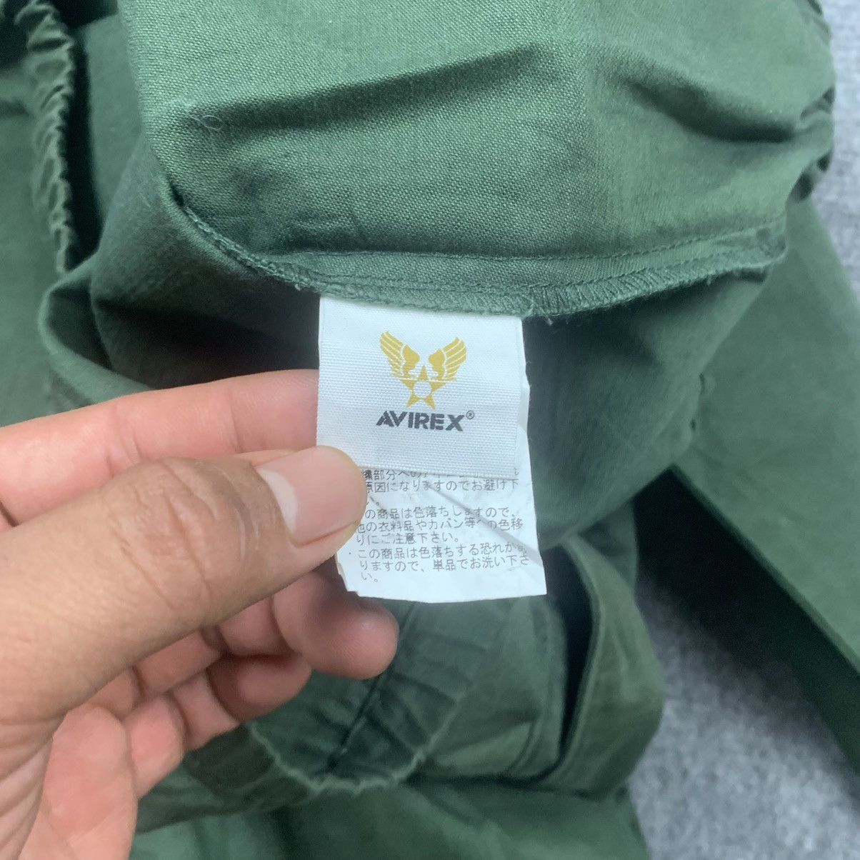 Vintage Avirex US Army Button Up Jacket
