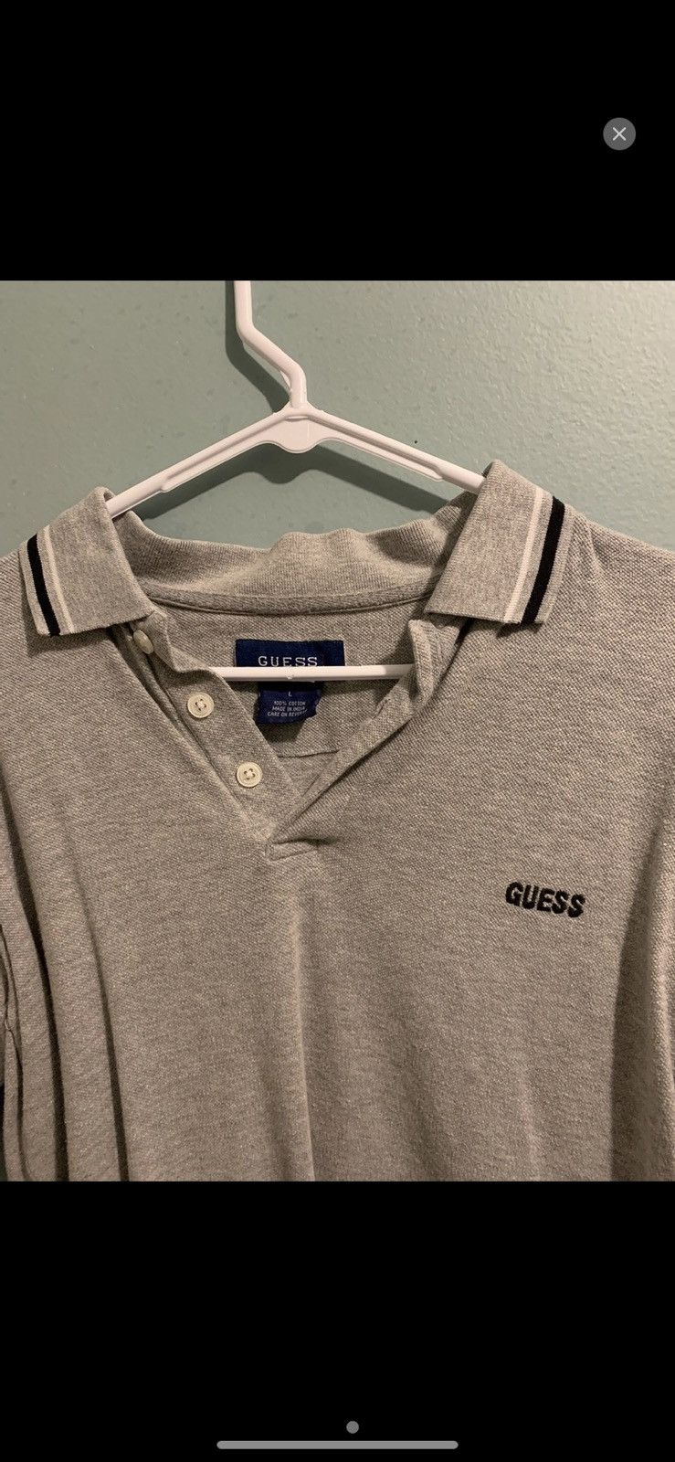 Guess × Vintage Vintage Guess Polo Size US S / EU 44-46 / 1 - 1 Thumbnail