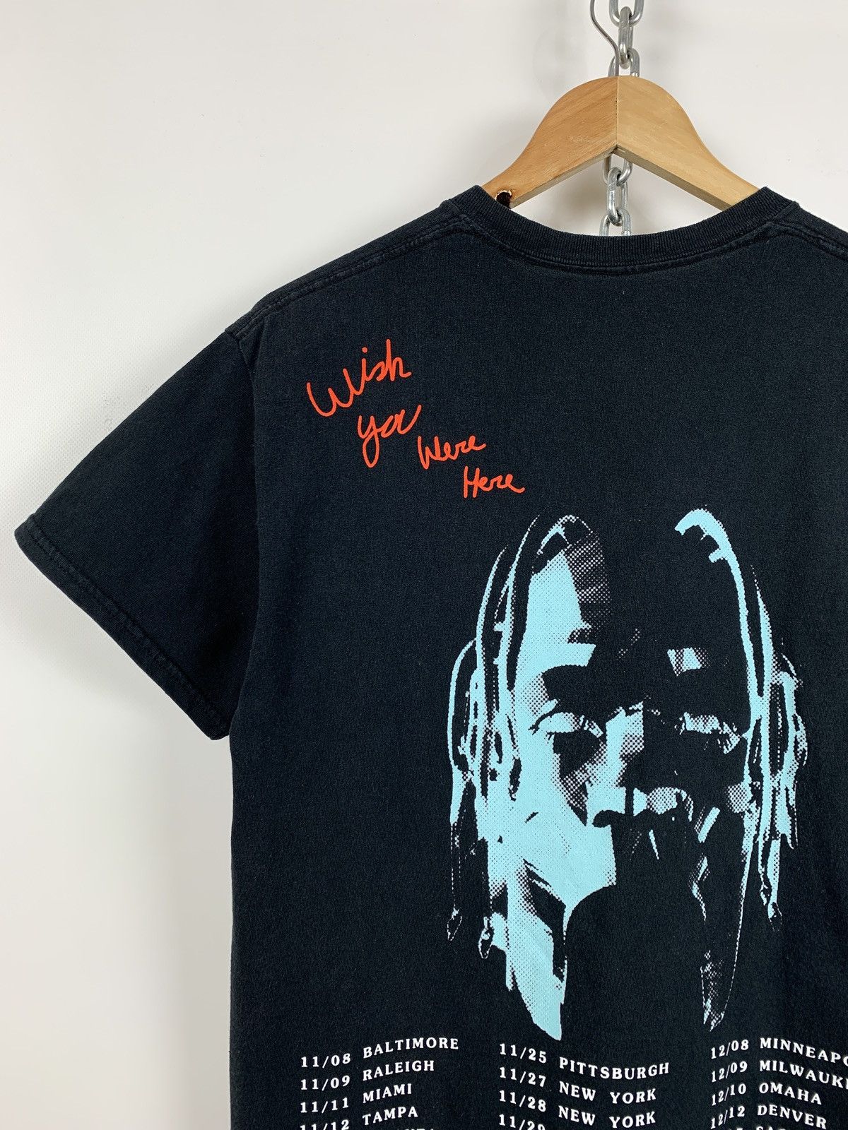 Travis Scott Travis Scott Astroworld Tour Black T-Shirt Size US S / EU 44-46 / 1 - 3 Thumbnail