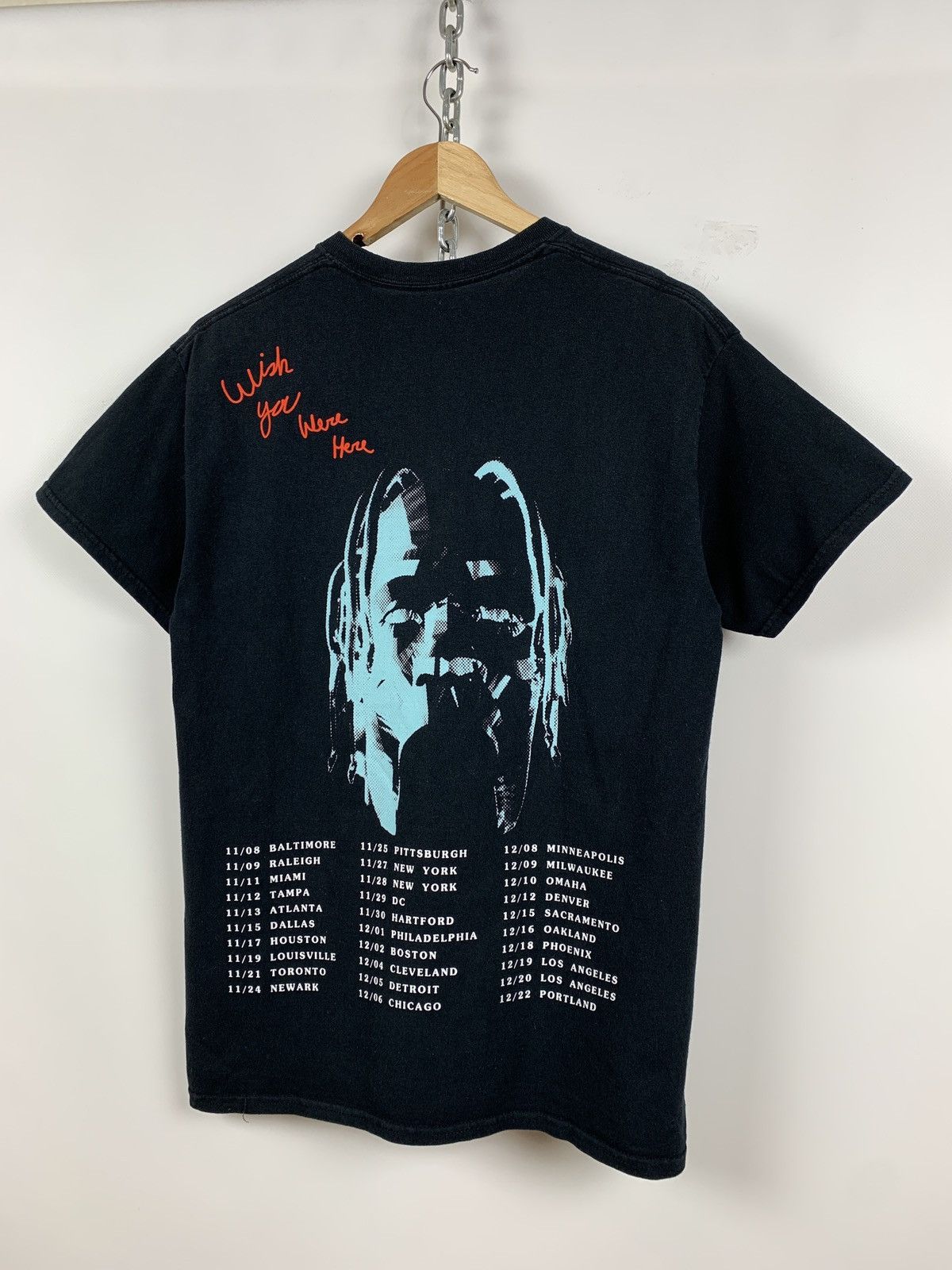 Travis Scott Travis Scott Astroworld Tour Black T-Shirt Size US S / EU 44-46 / 1 - 7 Thumbnail