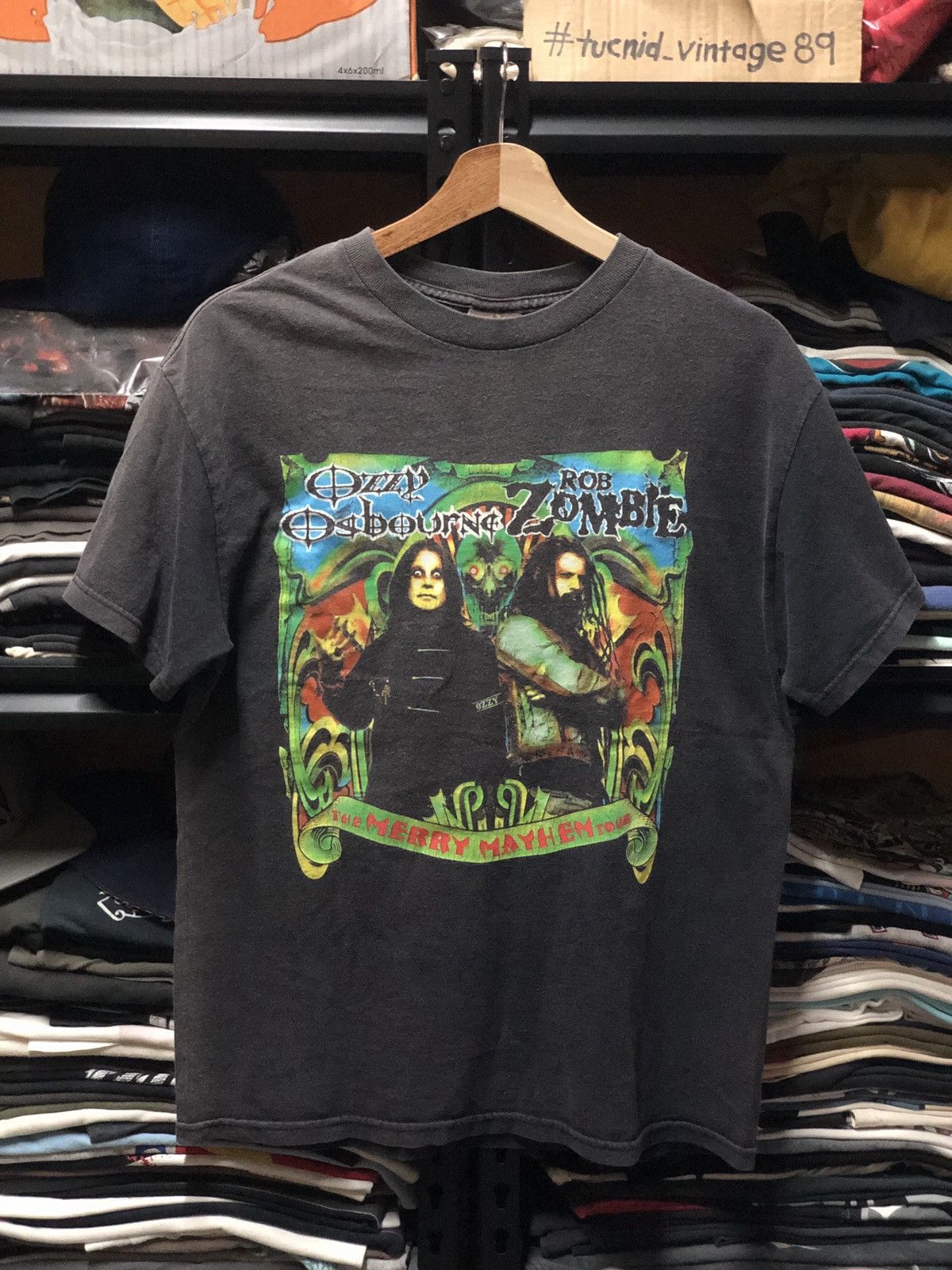 Band Tees × Rock T Shirt × Vintage Rare!! Vintage 2001 Ozzy 