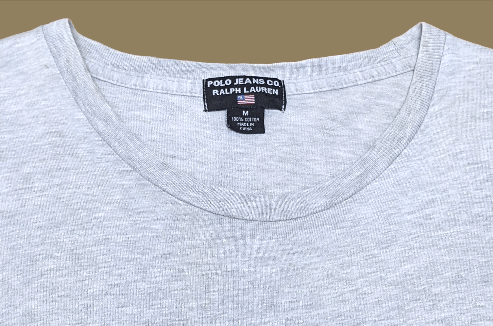 Lauren Ralph Lauren × Polo Ralph Lauren × Vintage Vintage Polo Jeans USA Flag Logo T shirt Size US M / EU 48-50 / 2 - 4 Thumbnail