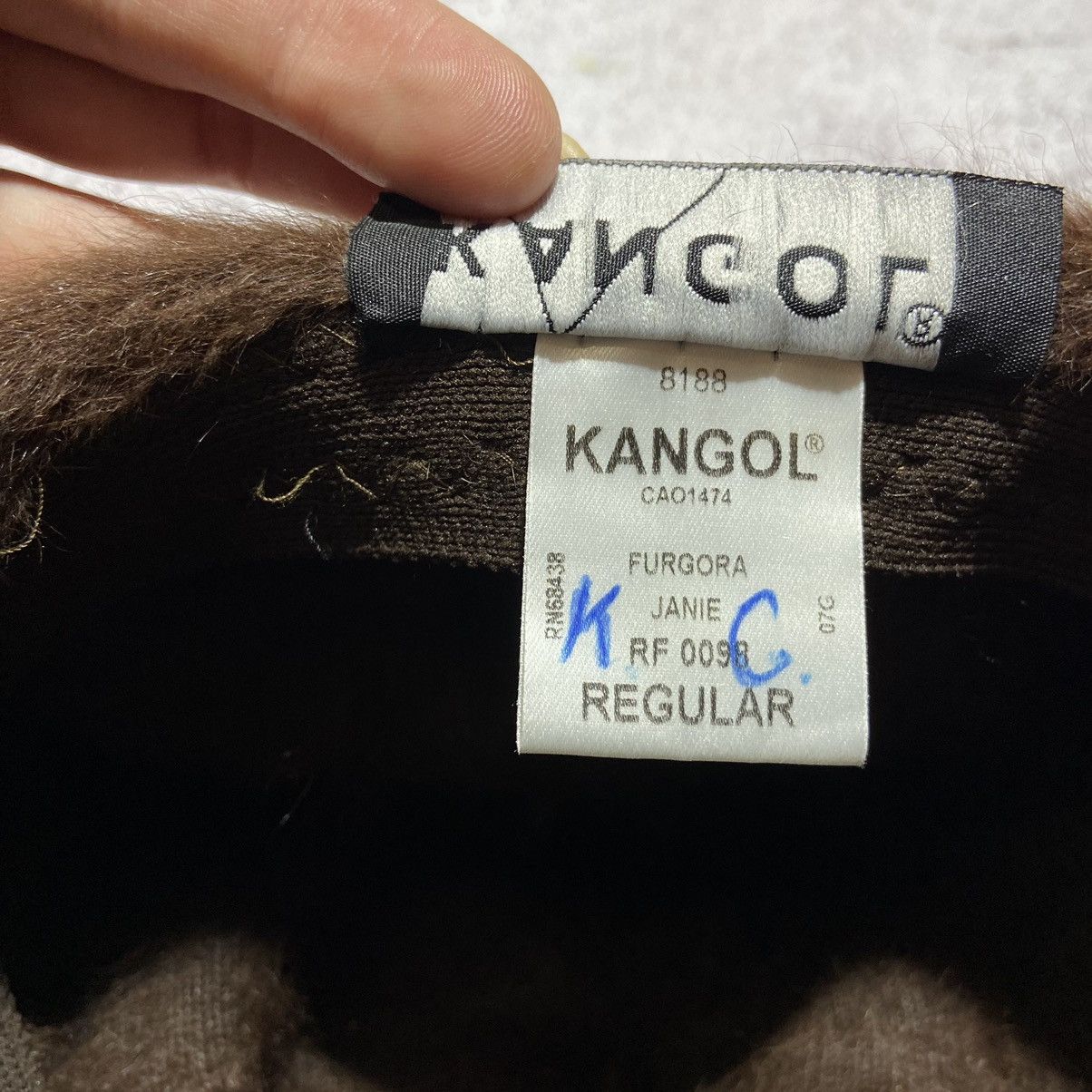 Kangol × Vintage Vintage Kangol Furgora Janie Fur Hat Size ONE SIZE - 6 Thumbnail