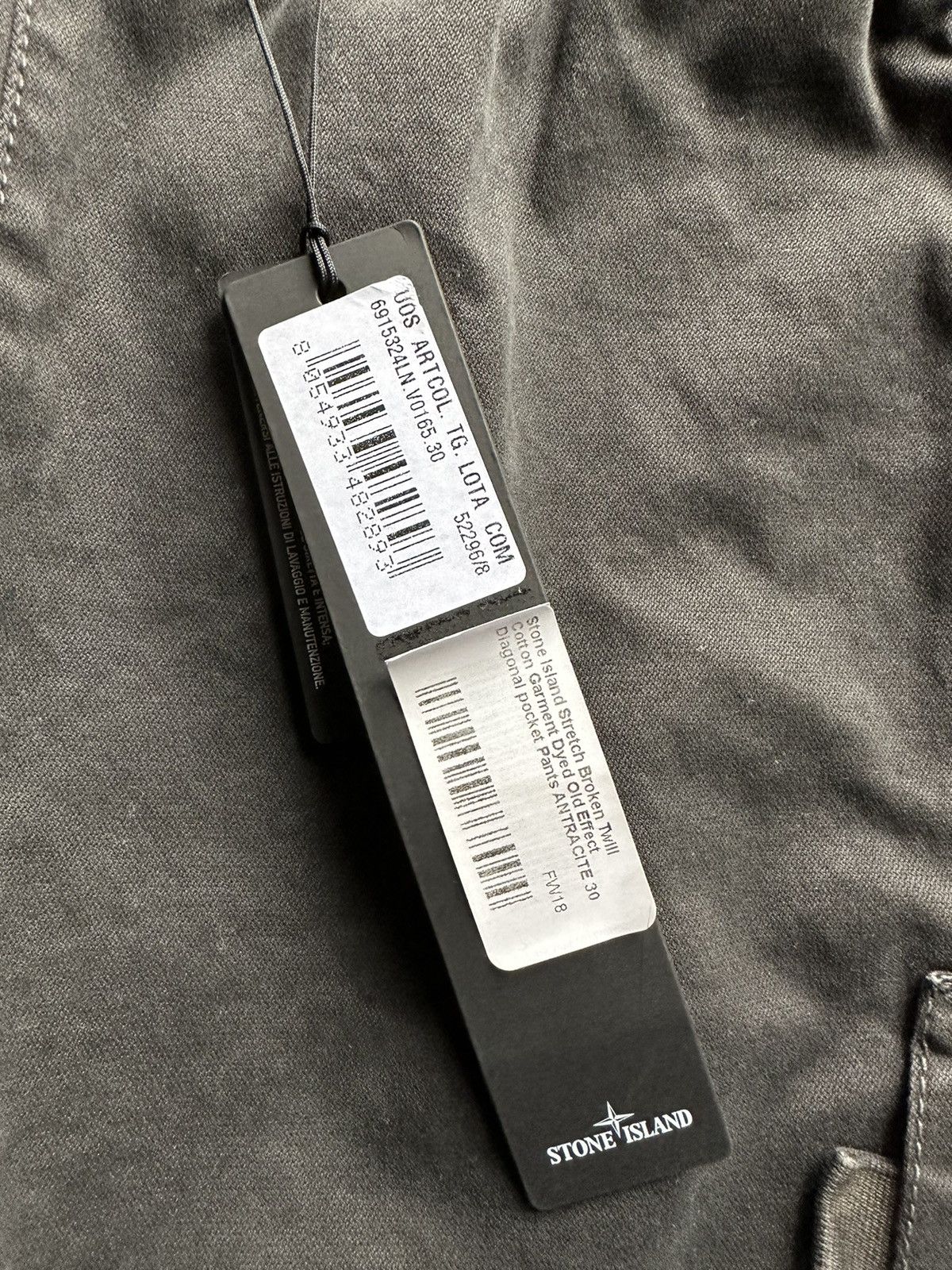 Stone Island Stone Island Stretch Broken Twill Garment Dyed Cargo Pants Size US 30 / EU 46 - 6 Thumbnail