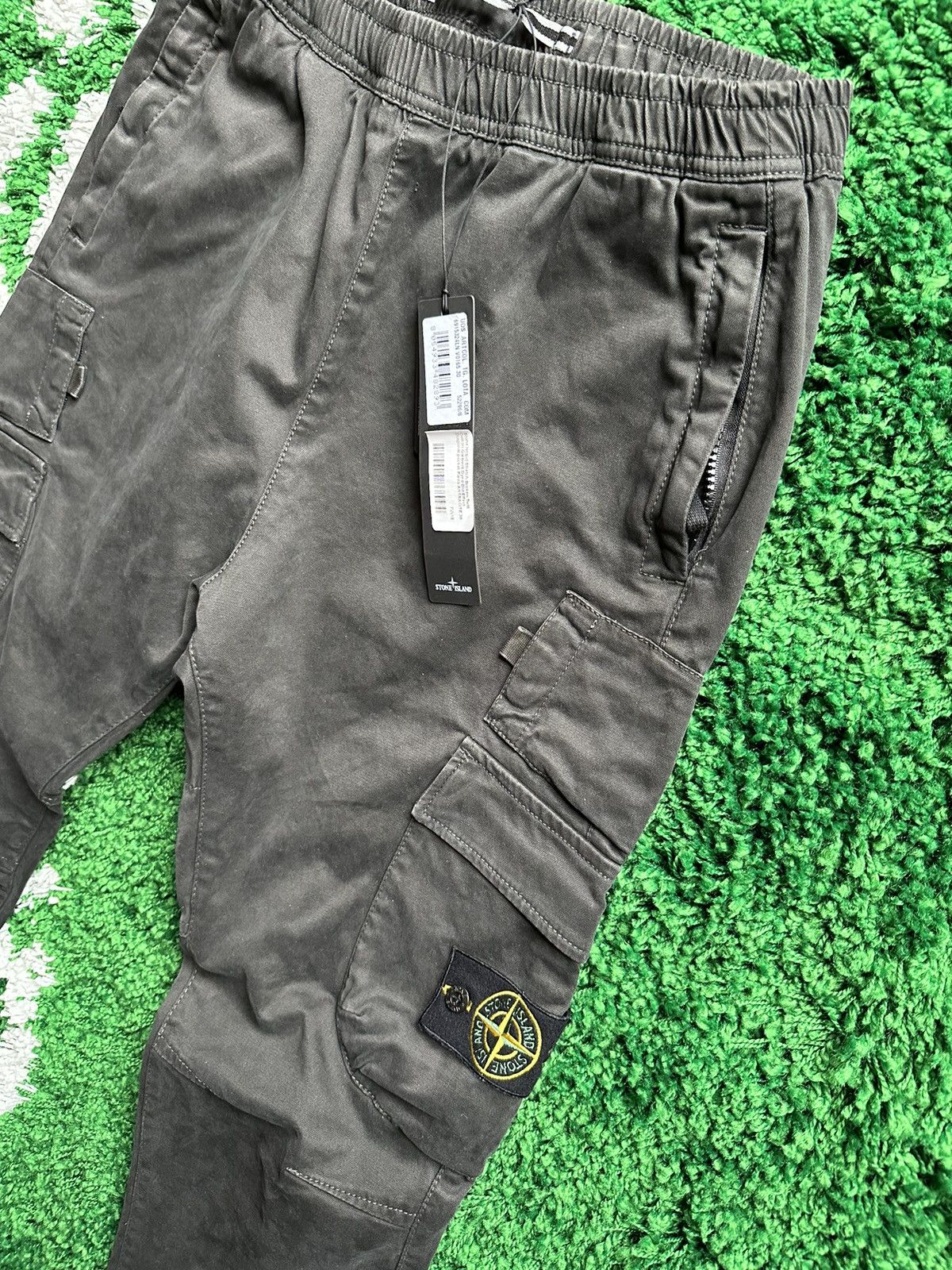 Stone Island Stone Island Stretch Broken Twill Garment Dyed Cargo Pants Size US 30 / EU 46 - 1 Thumbnail