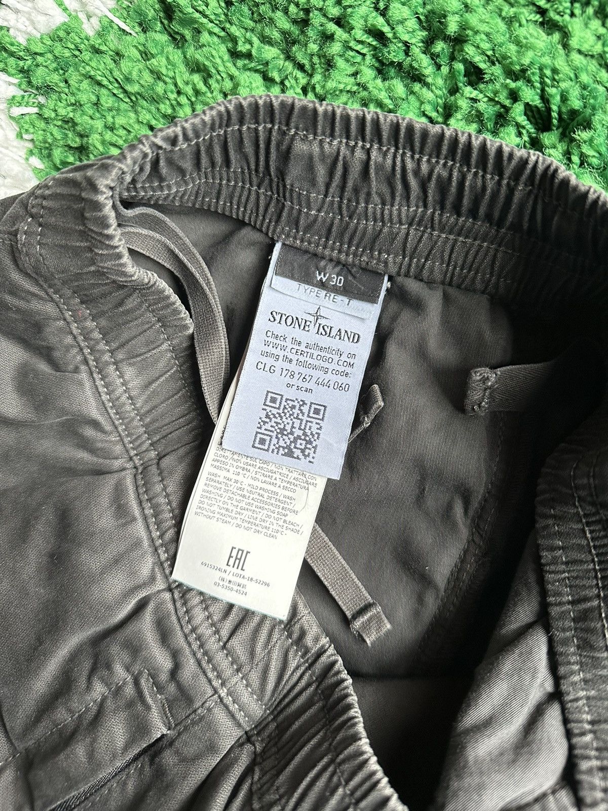 Stone Island Stone Island Stretch Broken Twill Garment Dyed Cargo Pants Size US 30 / EU 46 - 7 Thumbnail