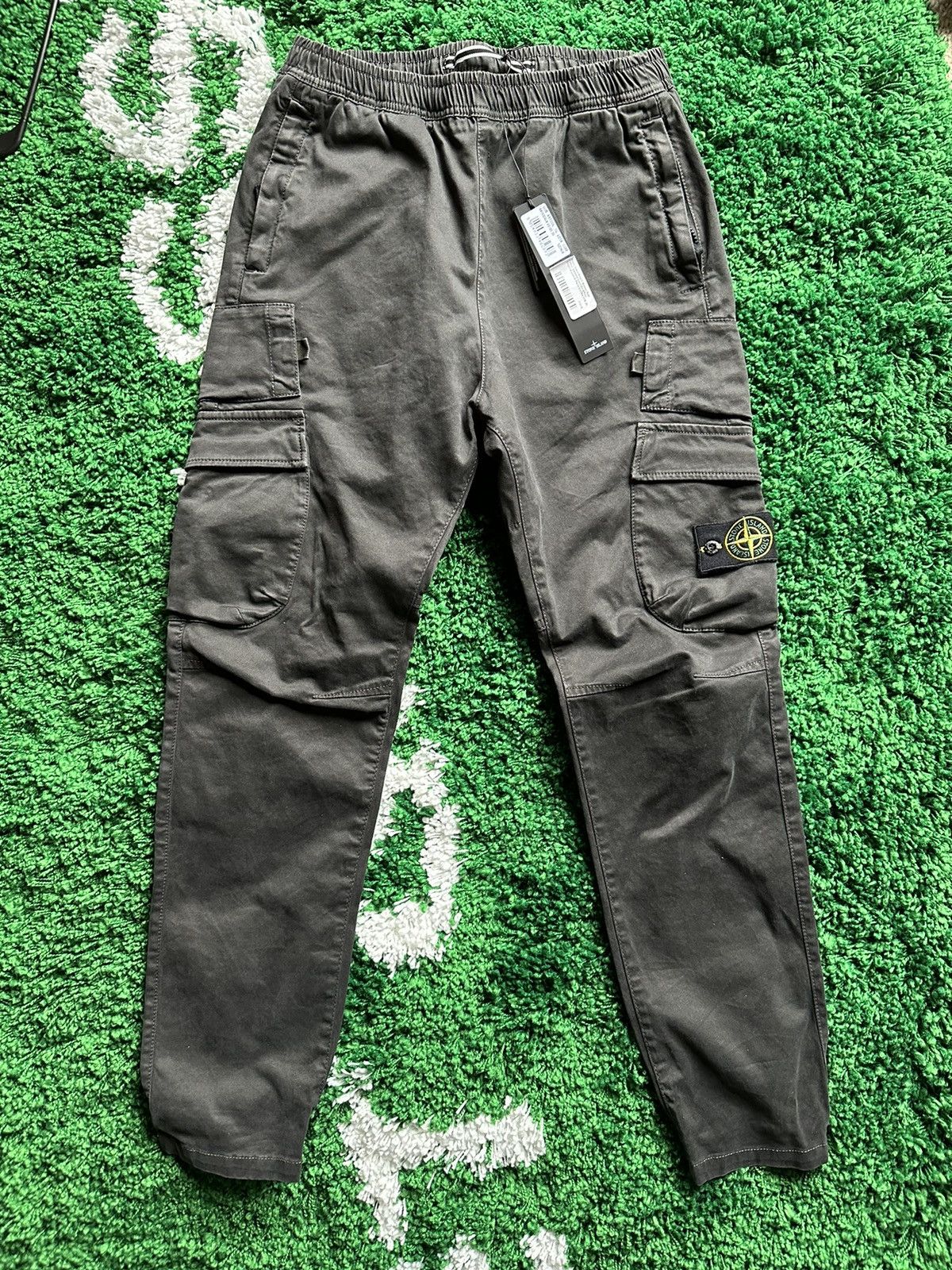 Stone Island Stone Island Stretch Broken Twill Garment Dyed Cargo Pants Size US 30 / EU 46 - 2 Thumbnail