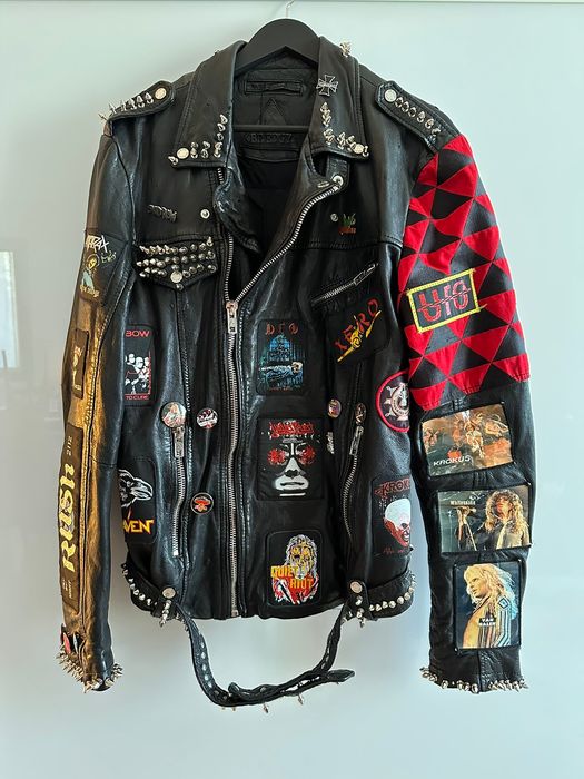 Vintage SUPER RARE Vintage Rock Leather Custom Jacket | Grailed