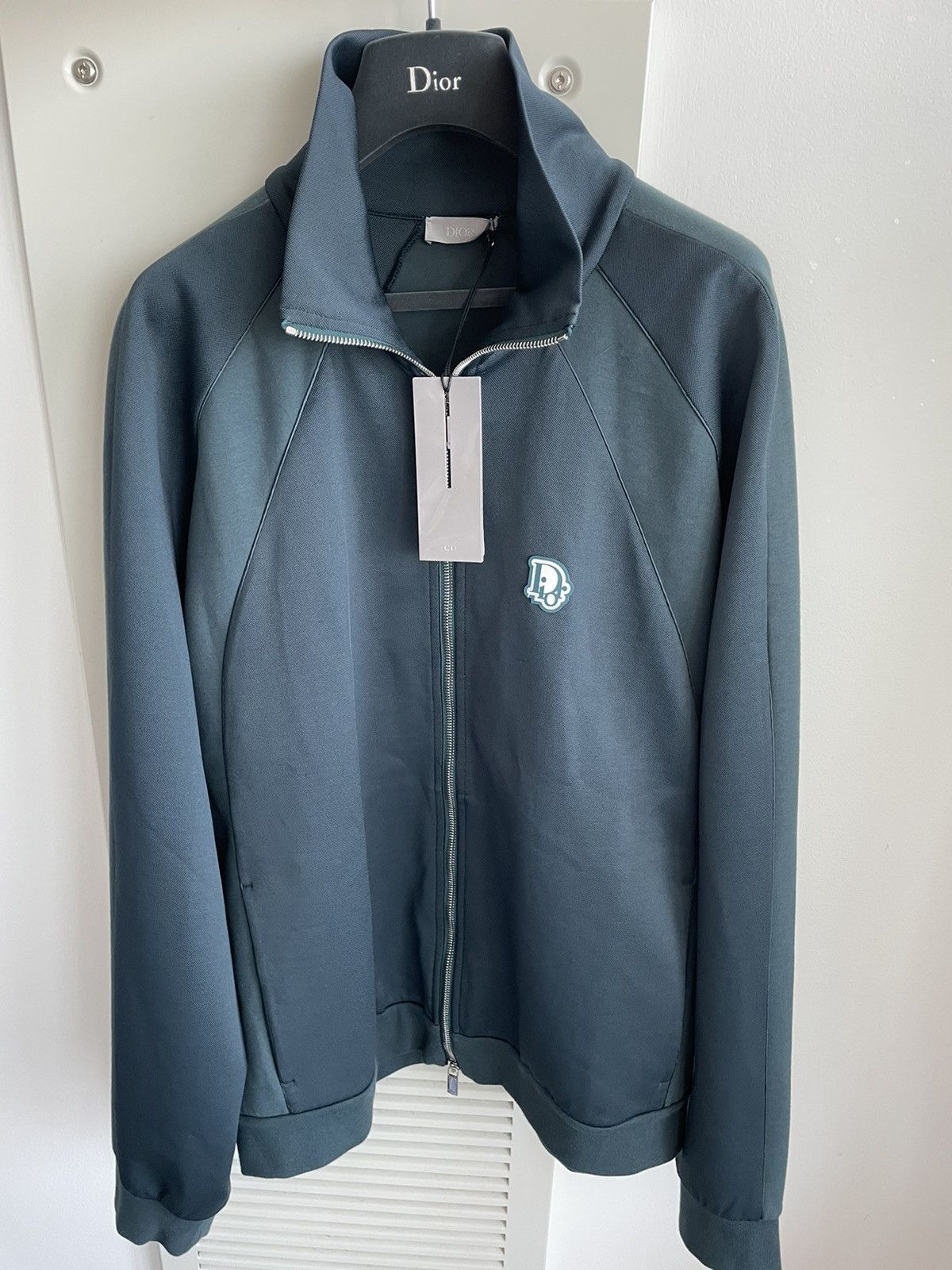 Dior $3k Value Super Runway Brand New Dior Logo Bomber Jacket Size US L / EU 52-54 / 3 - 24 Thumbnail