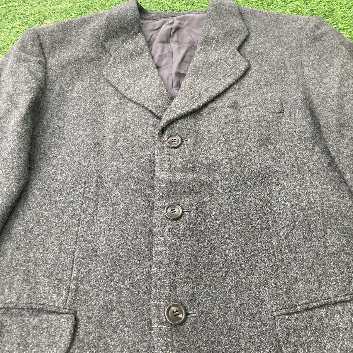 Issey Miyake × Vintage VINTAGE ISSEY MIYAKE WOOL BLAZER JACKET Size US XL / EU 56 / 4 - 4 Thumbnail
