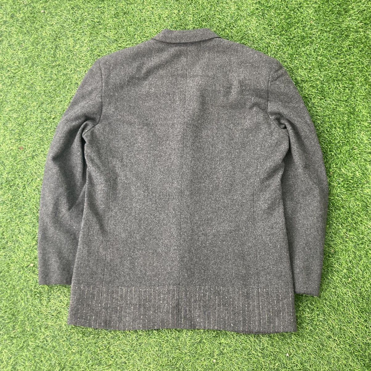 Issey Miyake × Vintage VINTAGE ISSEY MIYAKE WOOL BLAZER JACKET Size US XL / EU 56 / 4 - 3 Thumbnail