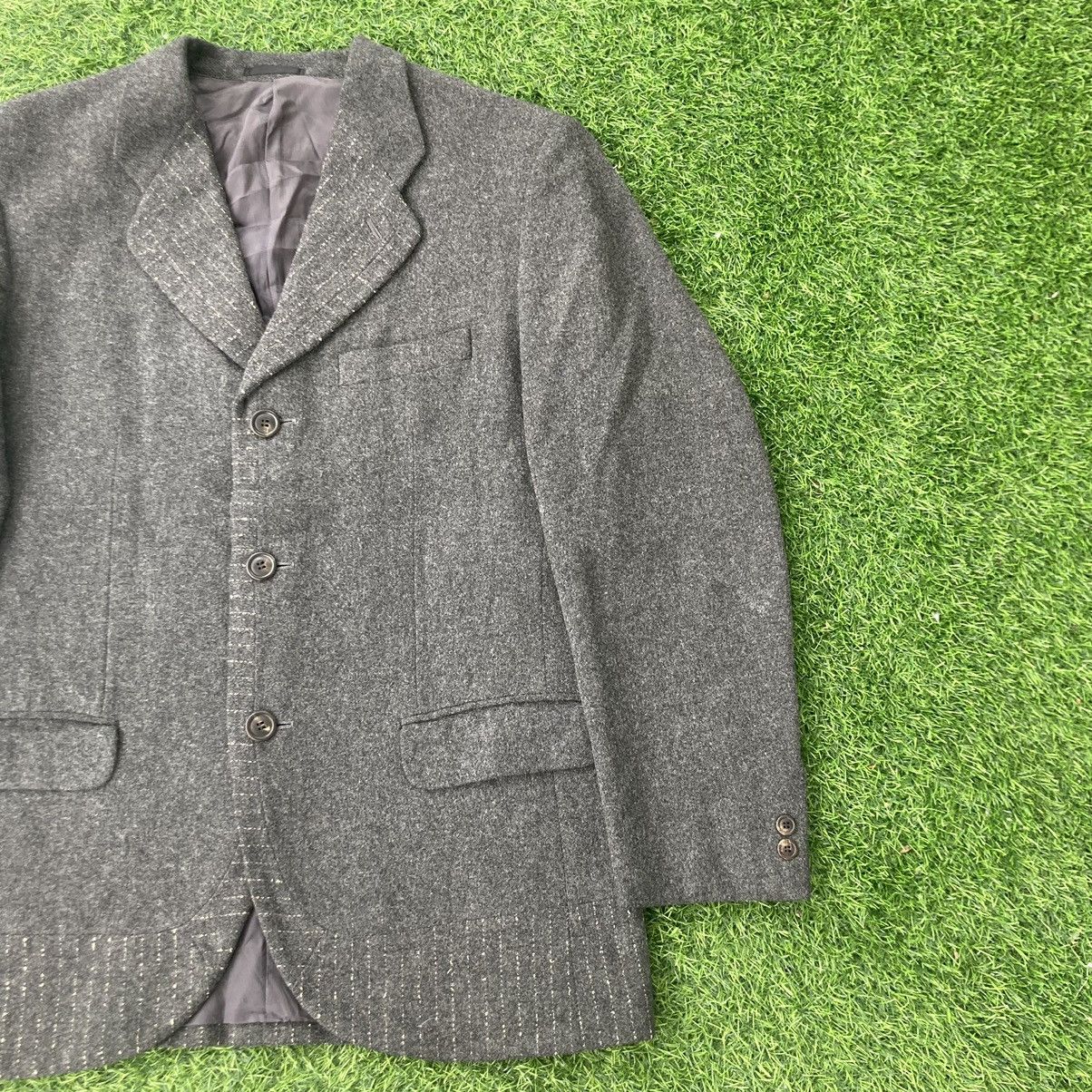 Issey Miyake × Vintage VINTAGE ISSEY MIYAKE WOOL BLAZER JACKET Size US XL / EU 56 / 4 - 5 Thumbnail