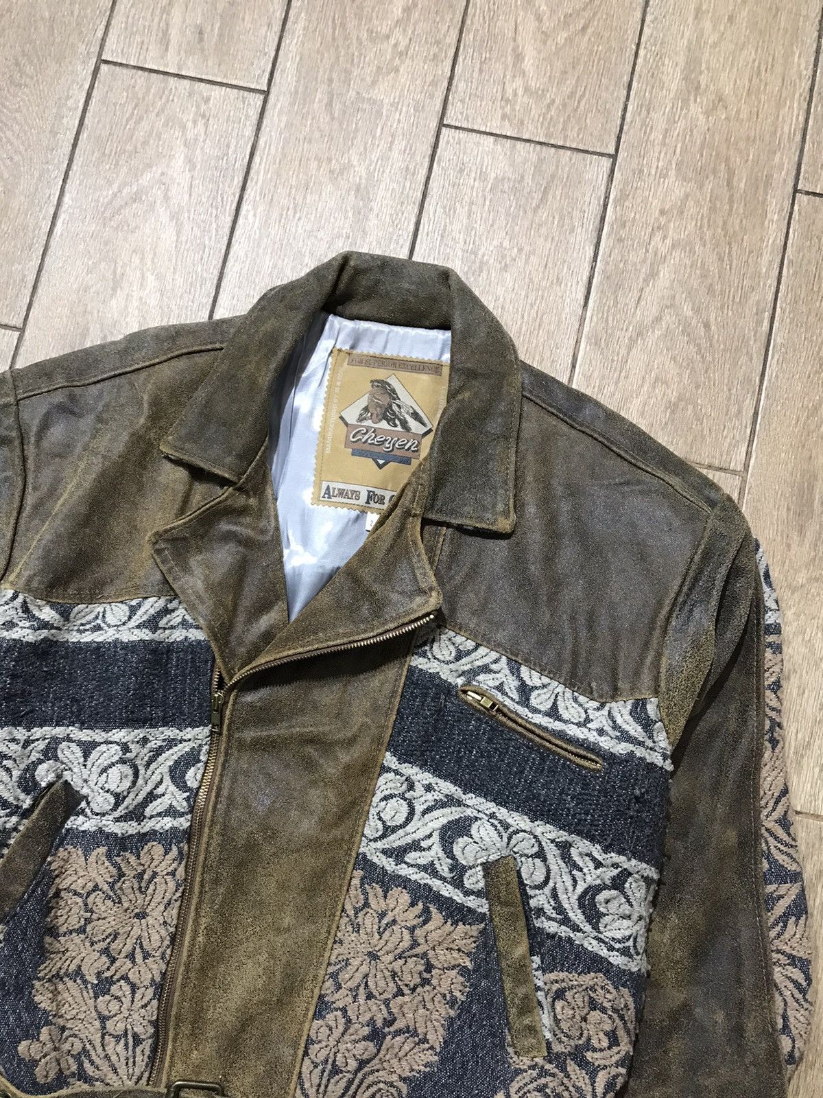 Japanese Brand Archive Indian Cheyen American Style Leather jacket Size US M / EU 48-50 / 2 - 2 Thumbnail