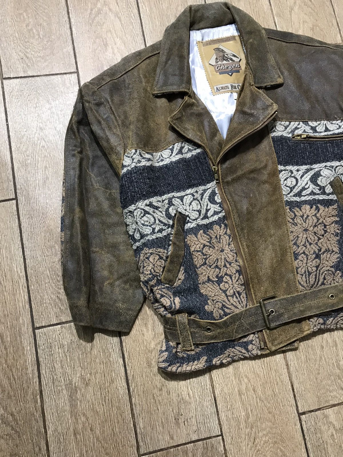 Japanese Brand Archive Indian Cheyen American Style Leather jacket Size US M / EU 48-50 / 2 - 4 Thumbnail