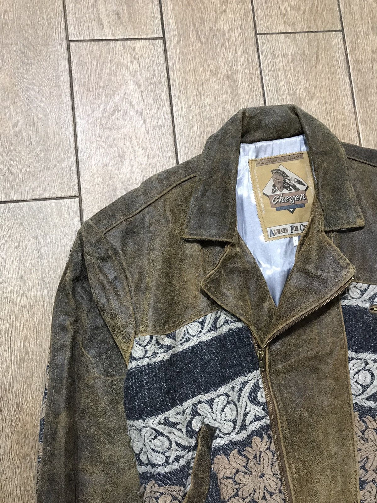 Japanese Brand Archive Indian Cheyen American Style Leather jacket Size US M / EU 48-50 / 2 - 5 Thumbnail