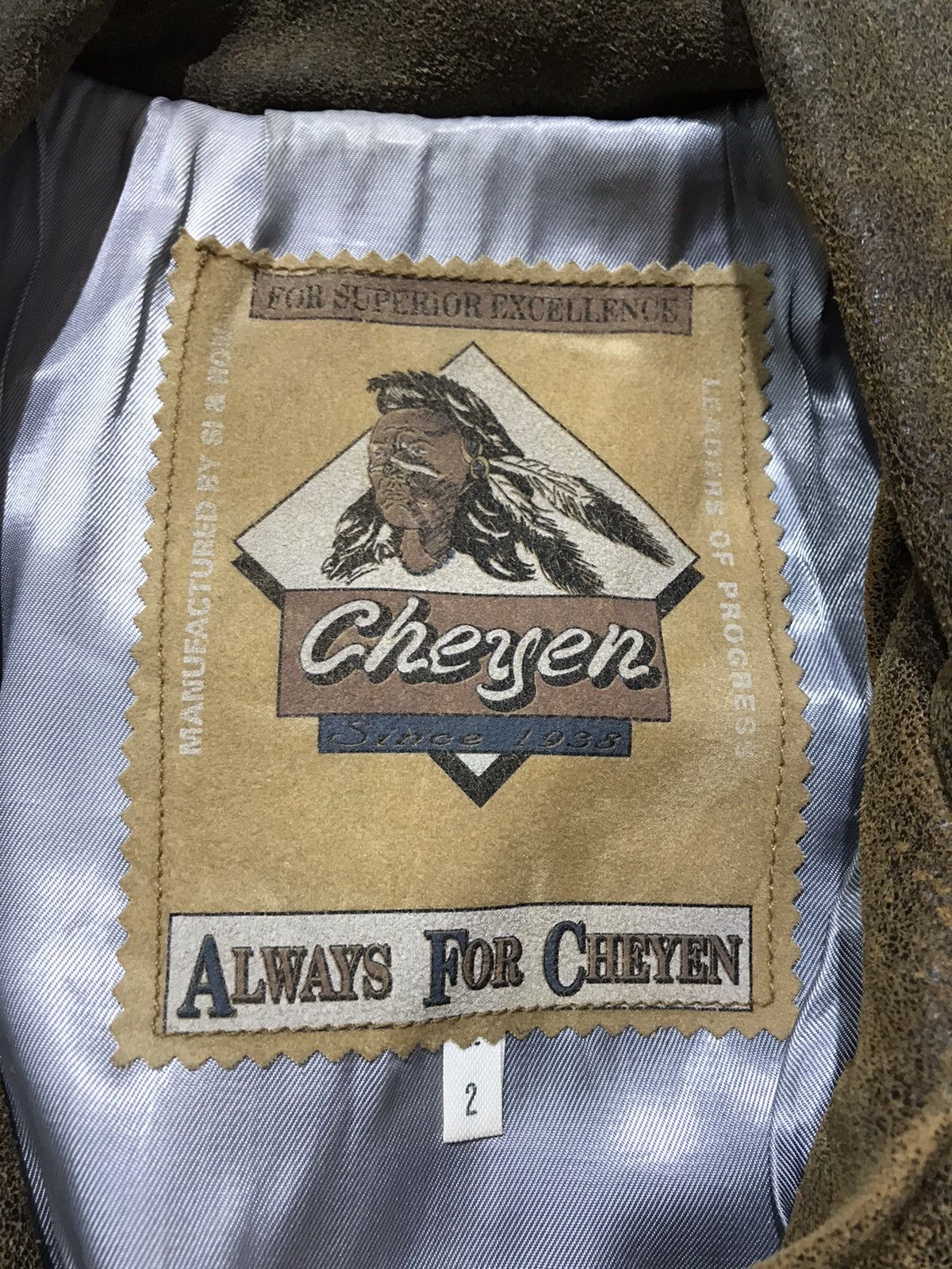 Japanese Brand Archive Indian Cheyen American Style Leather jacket Size US M / EU 48-50 / 2 - 6 Thumbnail