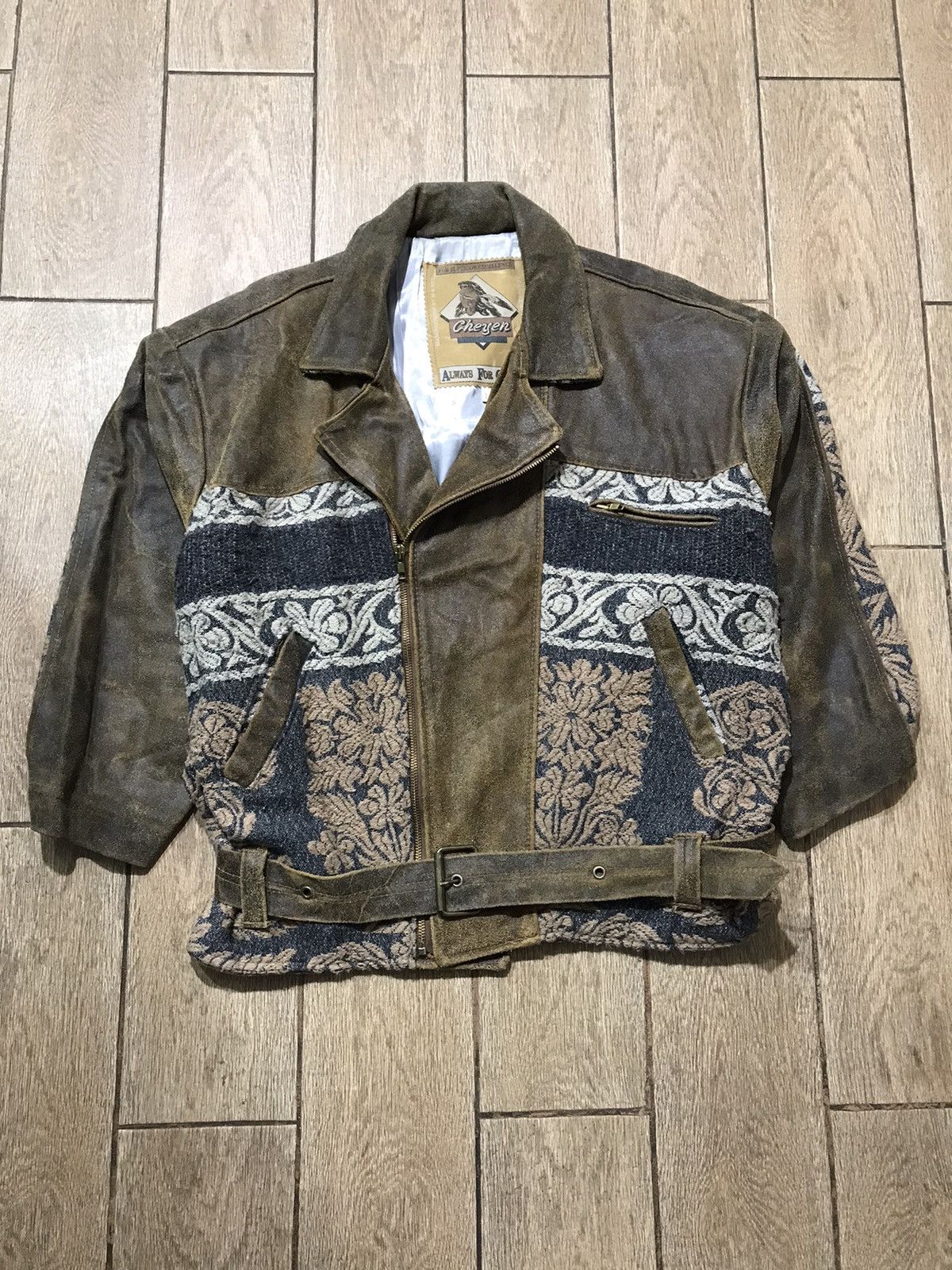 Japanese Brand Archive Indian Cheyen American Style Leather jacket Size US M / EU 48-50 / 2 - 1 Thumbnail