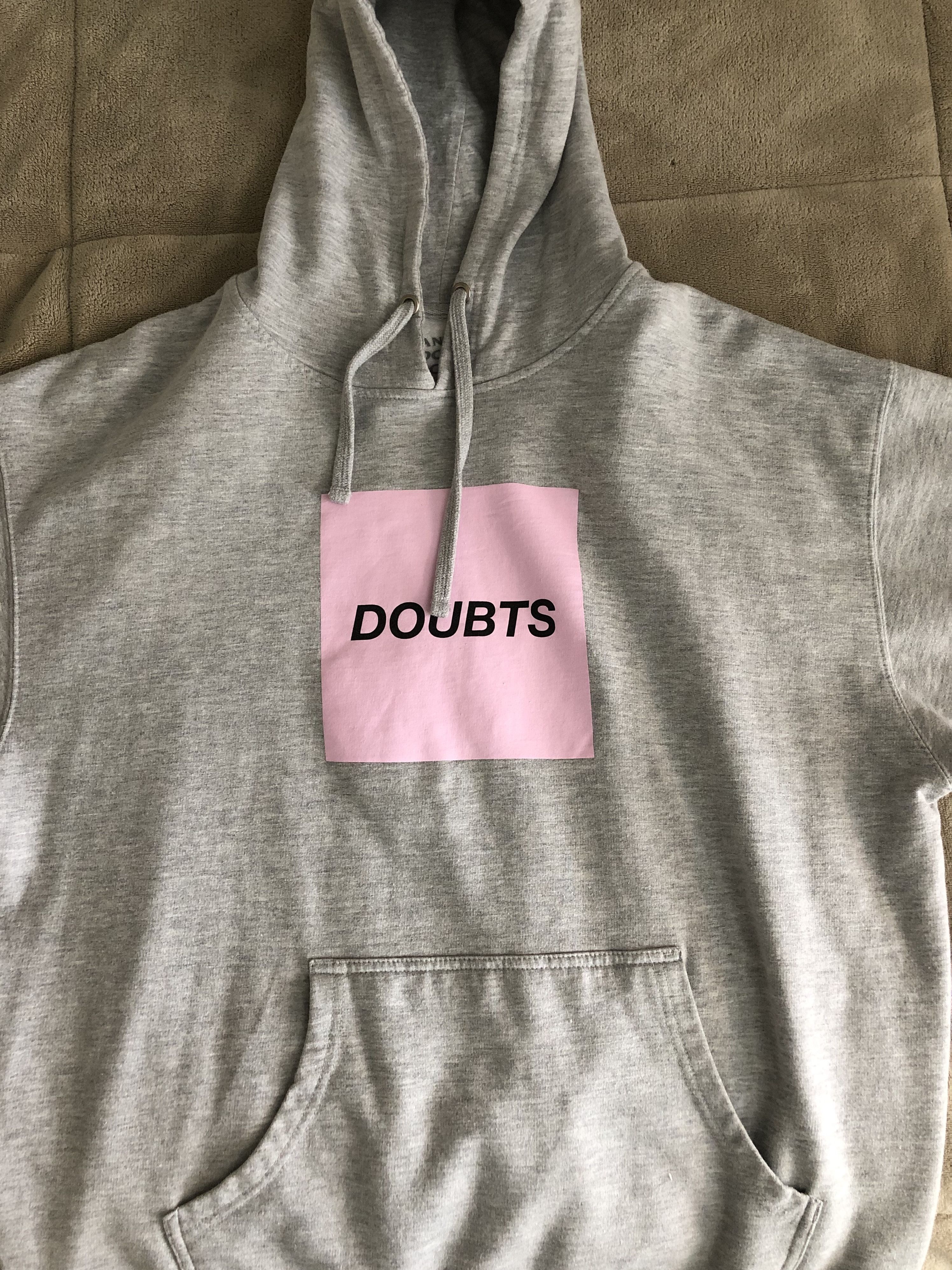 Anti Social Social Club Anti social social club doubts hoodie grey Size US XL / EU 56 / 4 - 3 Thumbnail