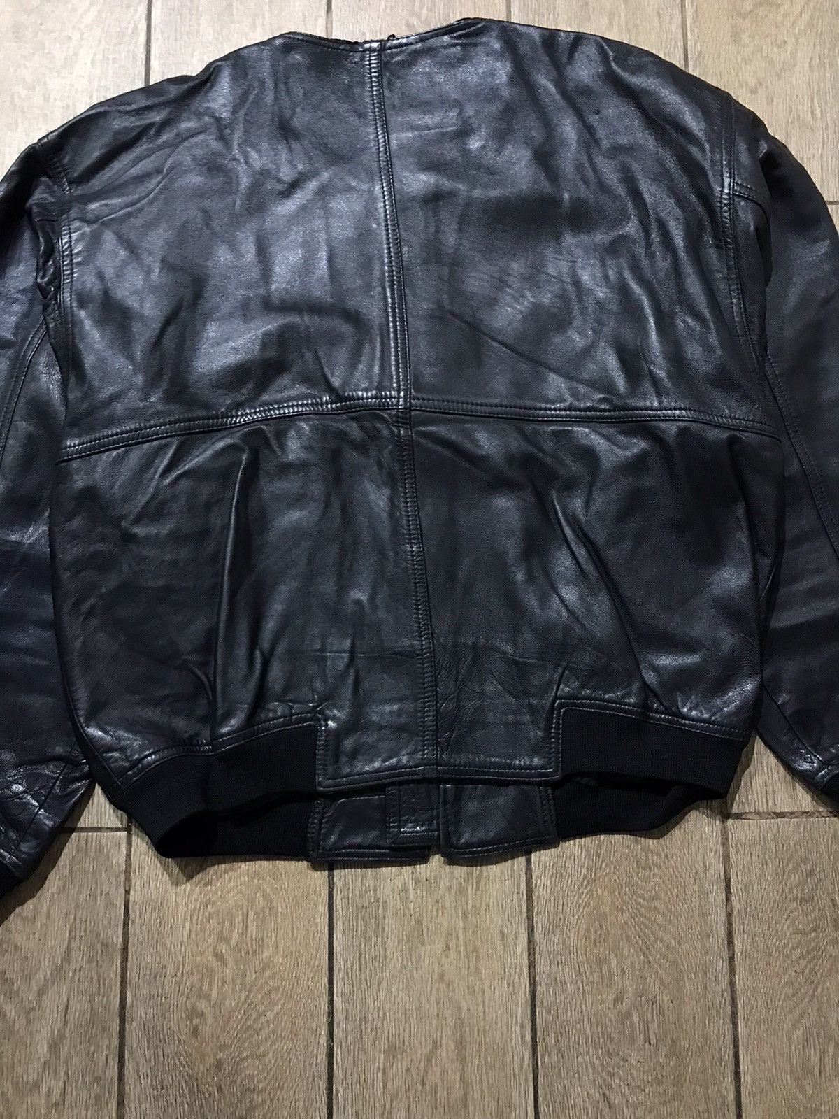 Japanese Brand Vintage Leather Jacket biker Japanese style genuine real Size US M / EU 48-50 / 2 - 11 Thumbnail