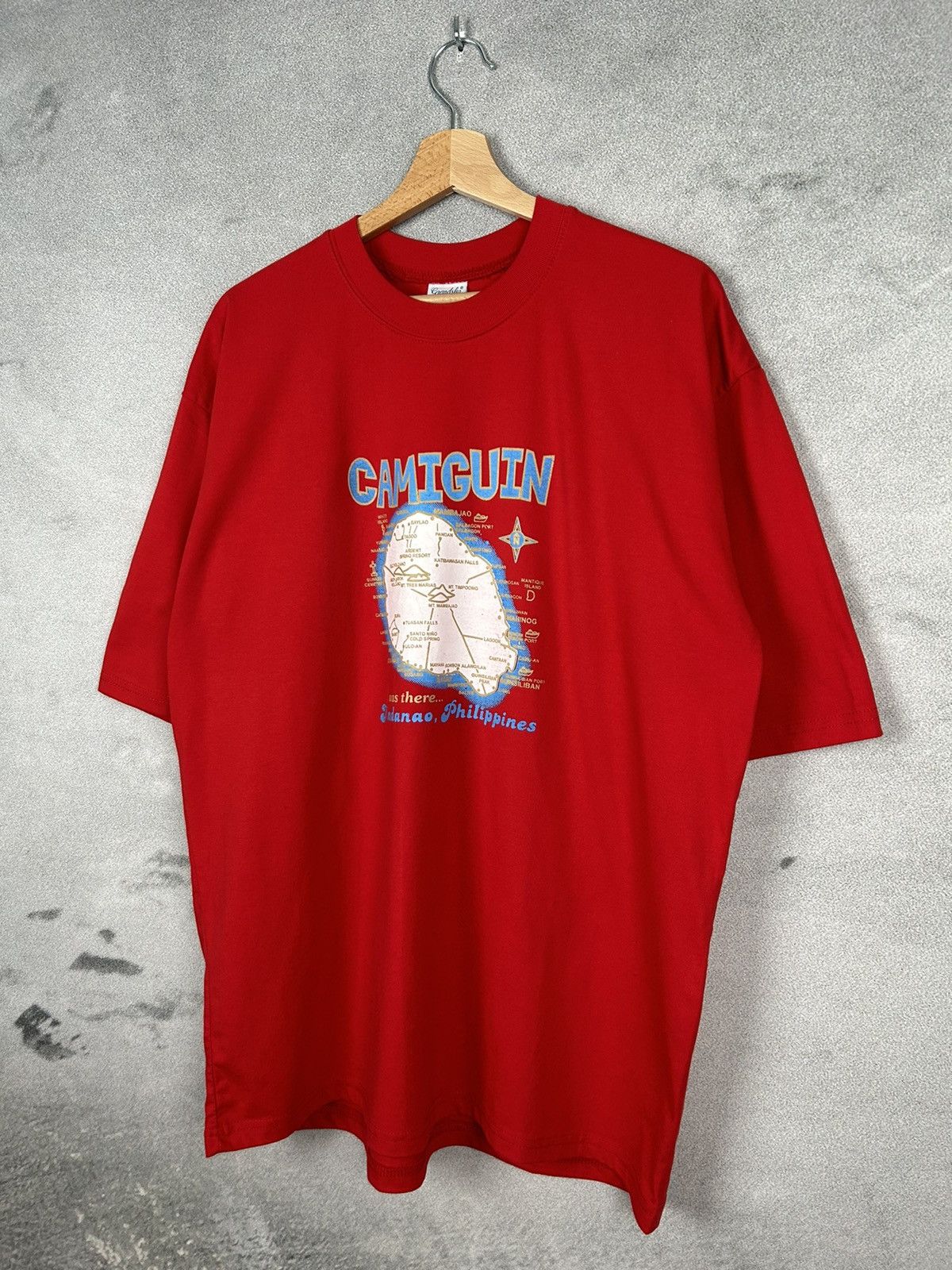 Vintage Vintage Graphic Tourist Tee 90s Oversized Size US XXL / EU 58 / 5 - 2 Thumbnail