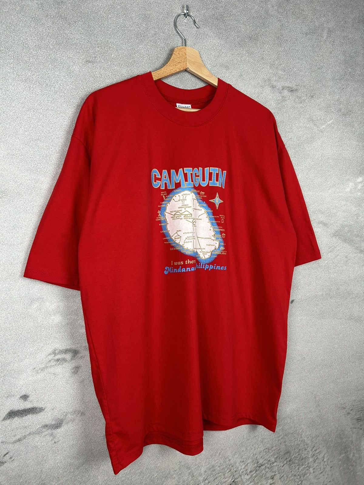 Vintage Vintage Graphic Tourist Tee 90s Oversized Size US XXL / EU 58 / 5 - 4 Thumbnail