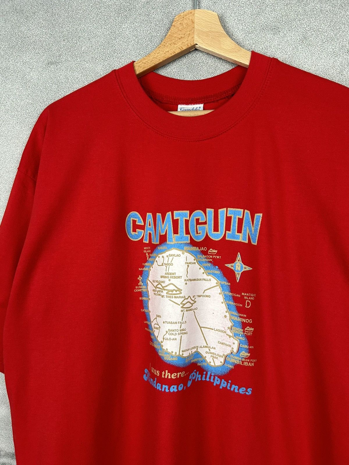 Vintage Vintage Graphic Tourist Tee 90s Oversized Size US XXL / EU 58 / 5 - 3 Thumbnail