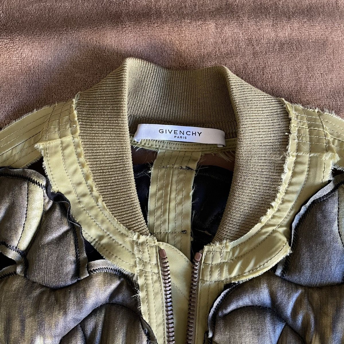 Givenchy Rare Cotton Cobra Embossed Bomber Jacket Size US M / EU 48-50 / 2 - 3 Thumbnail