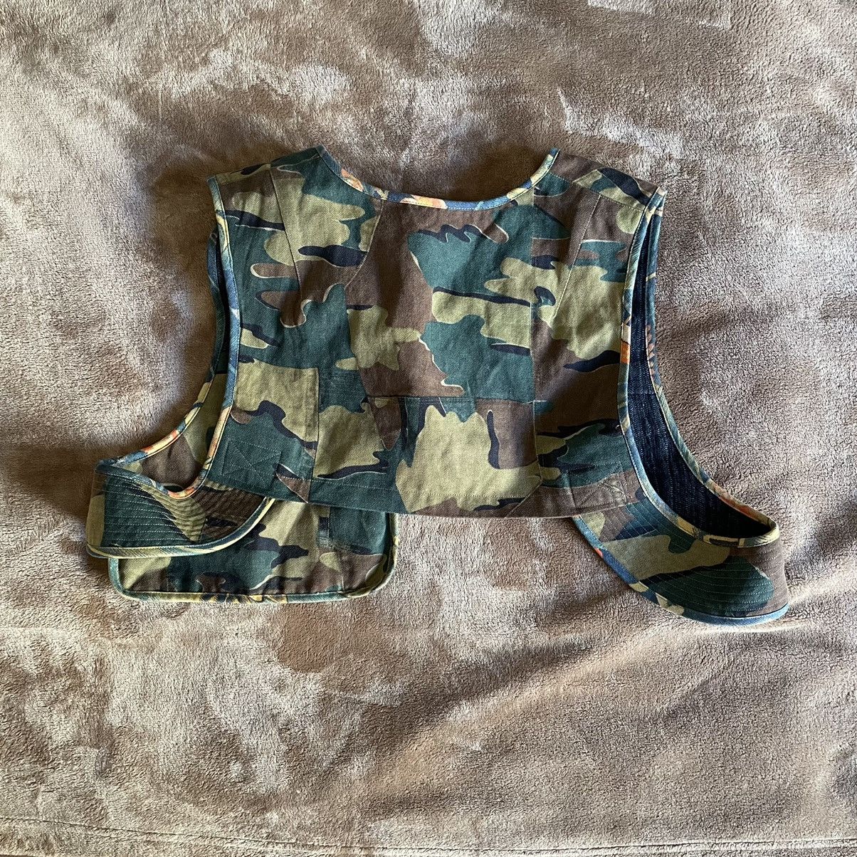 Dries Van Noten Dries Van Noten Camo Polo / Harness Combo Size US S / EU 44-46 / 1 - 5 Thumbnail