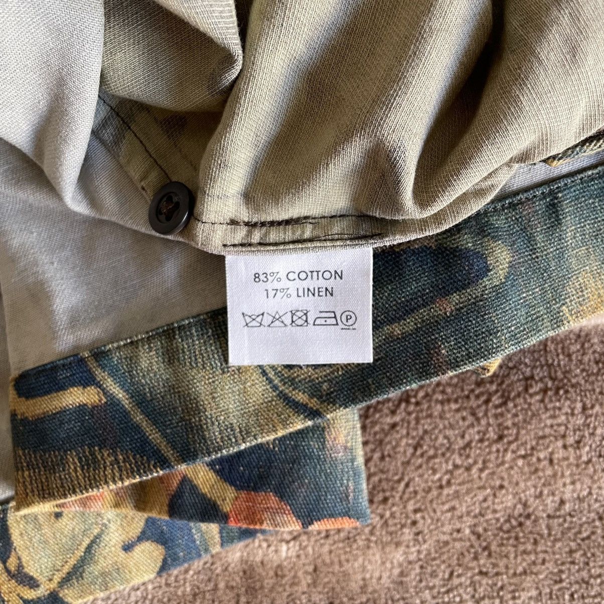 Dries Van Noten Dries Van Noten Camo Polo / Harness Combo Size US S / EU 44-46 / 1 - 8 Thumbnail