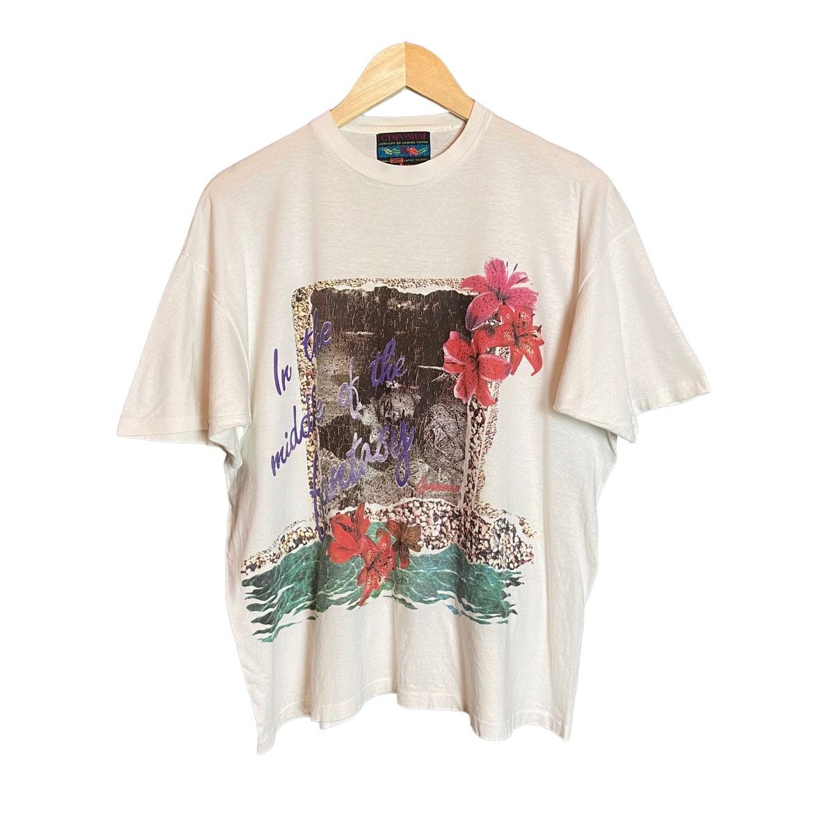 Vintage Vintage Gymnasium Photo Graphic Art Tee Size US M / EU 48-50 / 2 - 1 Thumbnail