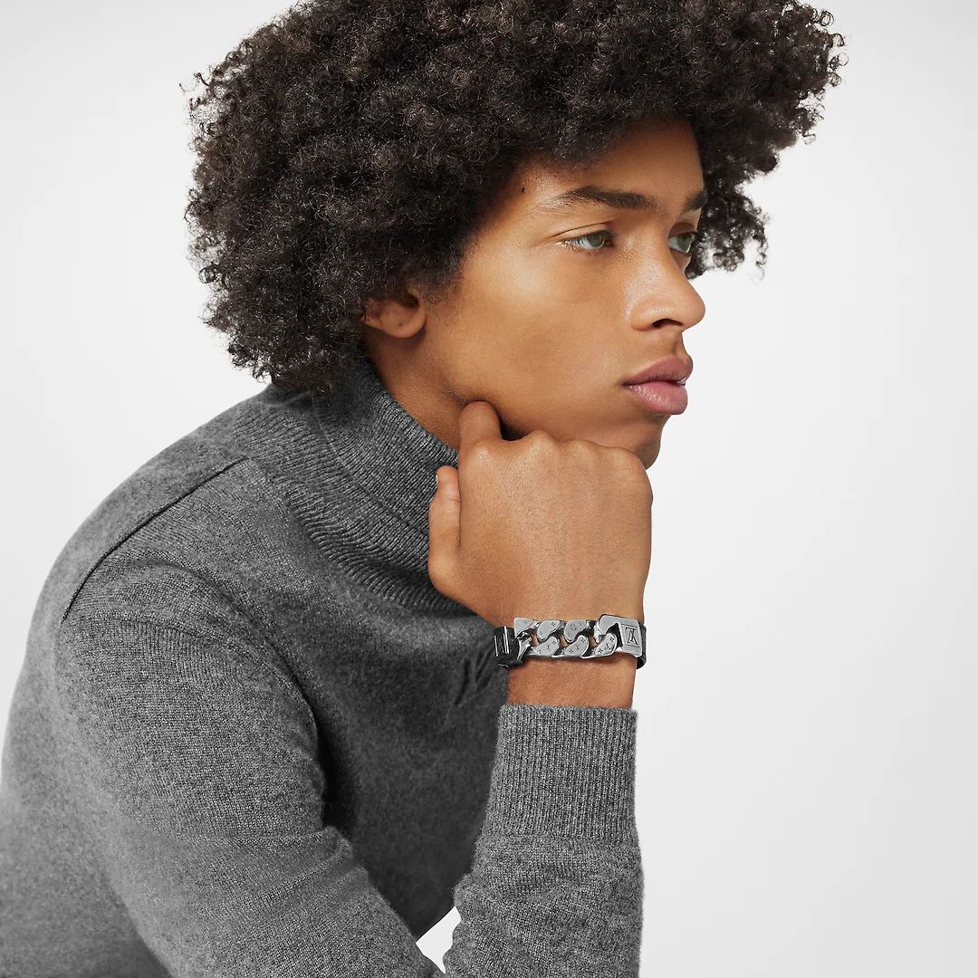Louis Vuitton Monochain Reverso Bracelet Monogram Eclipse Black