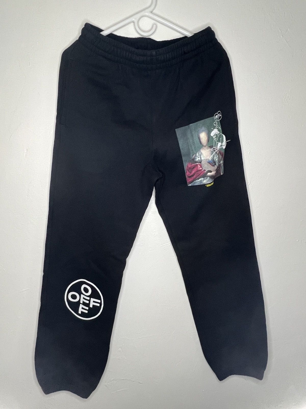 Off-White Off white Mariana De Silva Sweatpants Black season 19 Size US 32 / EU 48 - 1 Thumbnail