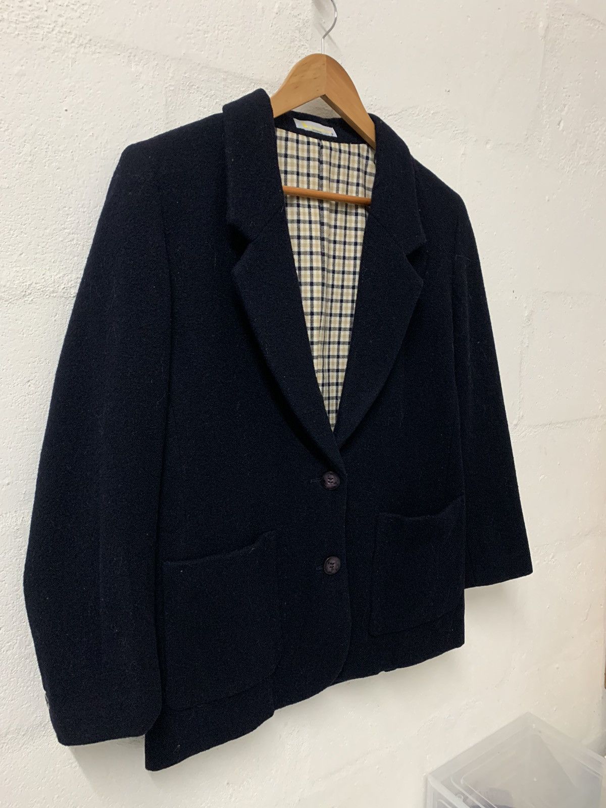 Aquascutum Aquascutum Wool Blazer Size L / US 10 / IT 46 - 2 Thumbnail