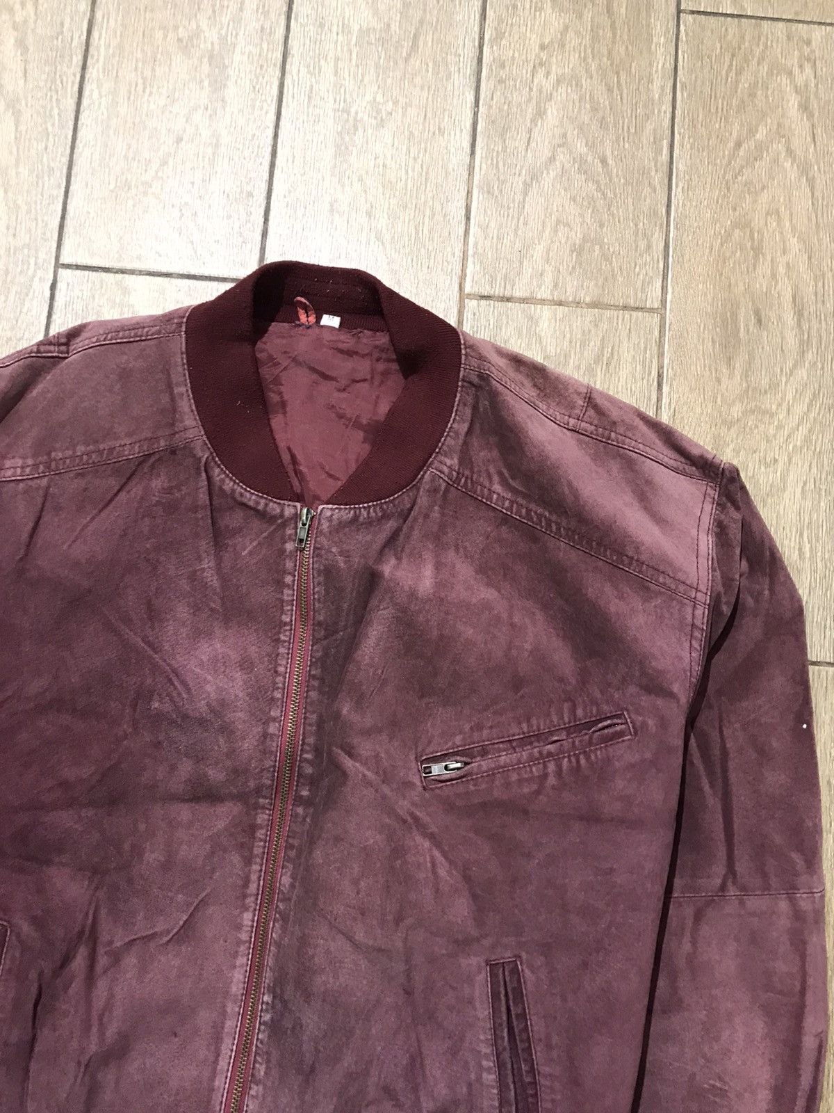 Vintage Burgundy Corduroy Velvet «Butch» style Pulp Fiction Jacket Size US M / EU 48-50 / 2 - 4 Thumbnail