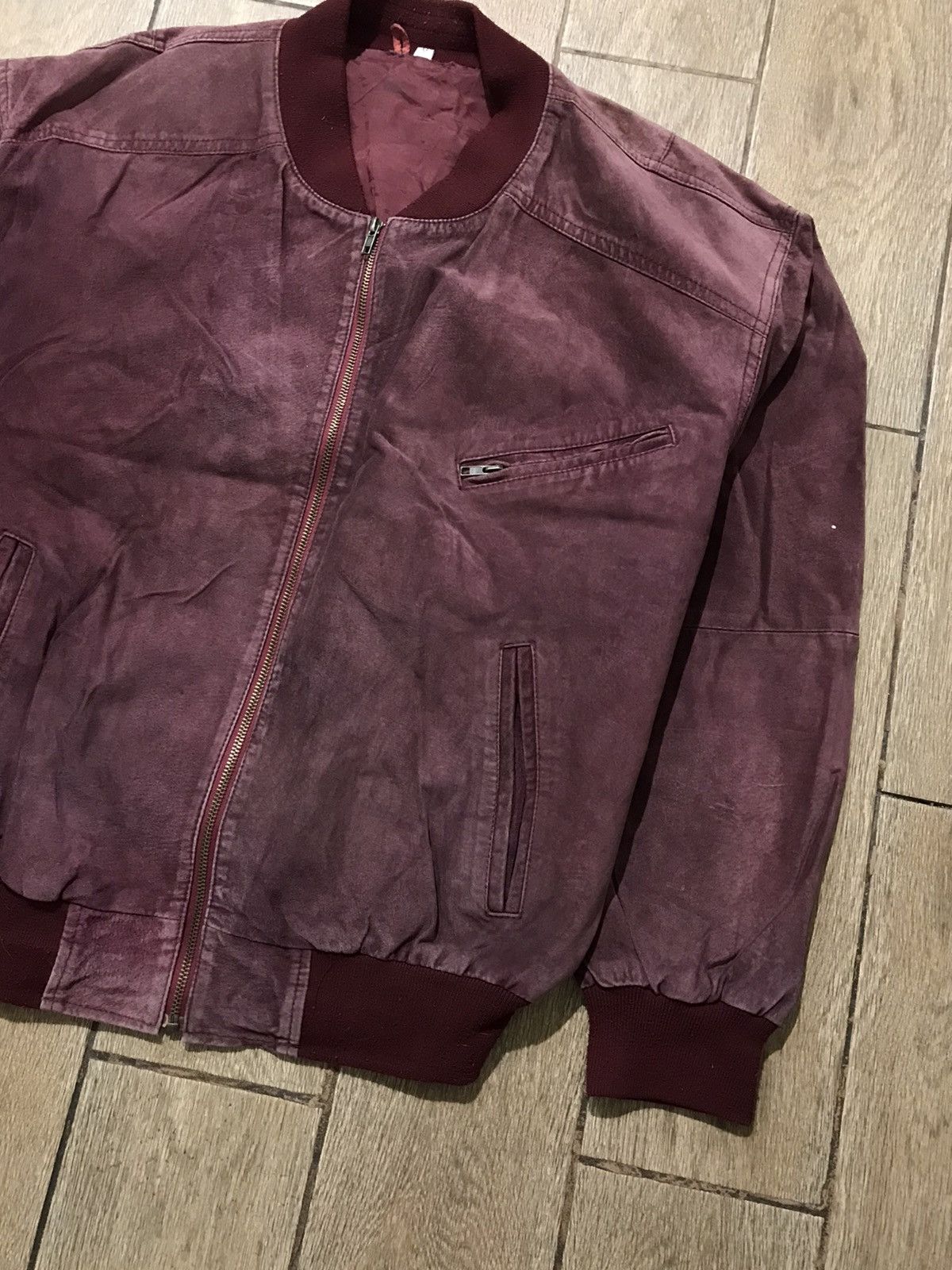Vintage Burgundy Corduroy Velvet «Butch» style Pulp Fiction Jacket Size US M / EU 48-50 / 2 - 5 Thumbnail