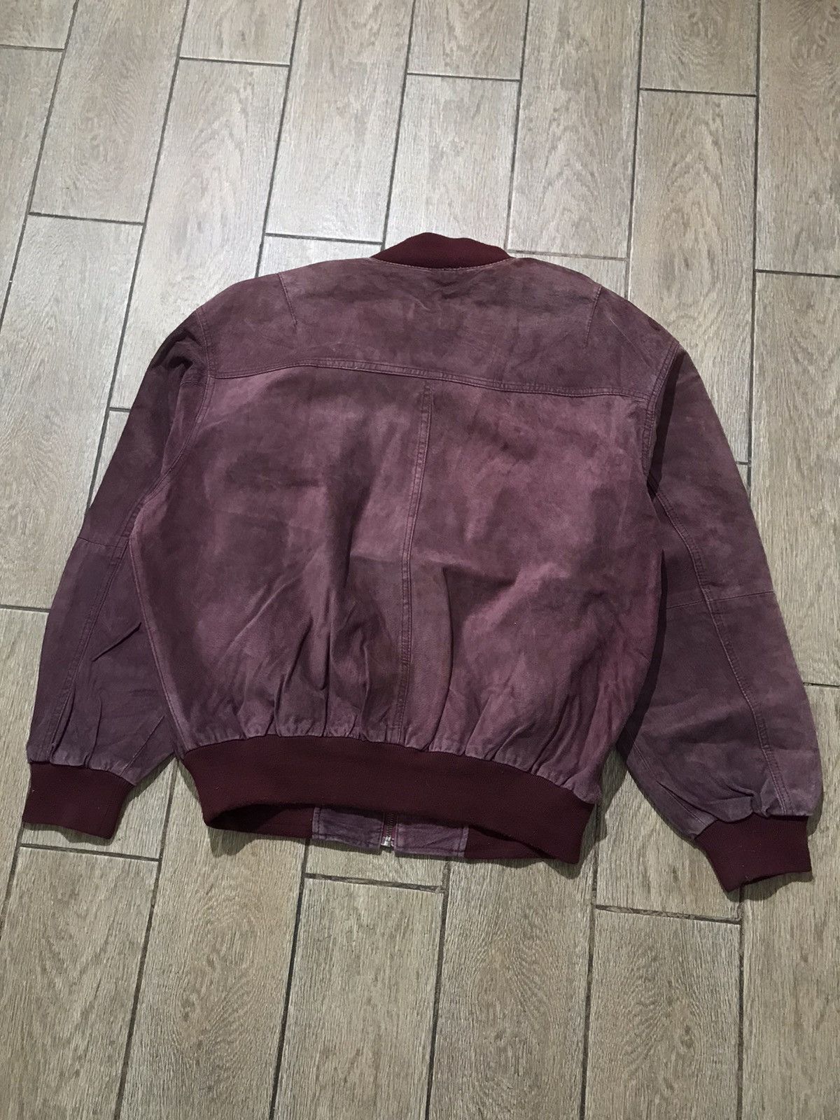 Vintage Burgundy Corduroy Velvet «Butch» style Pulp Fiction Jacket Size US M / EU 48-50 / 2 - 3 Thumbnail